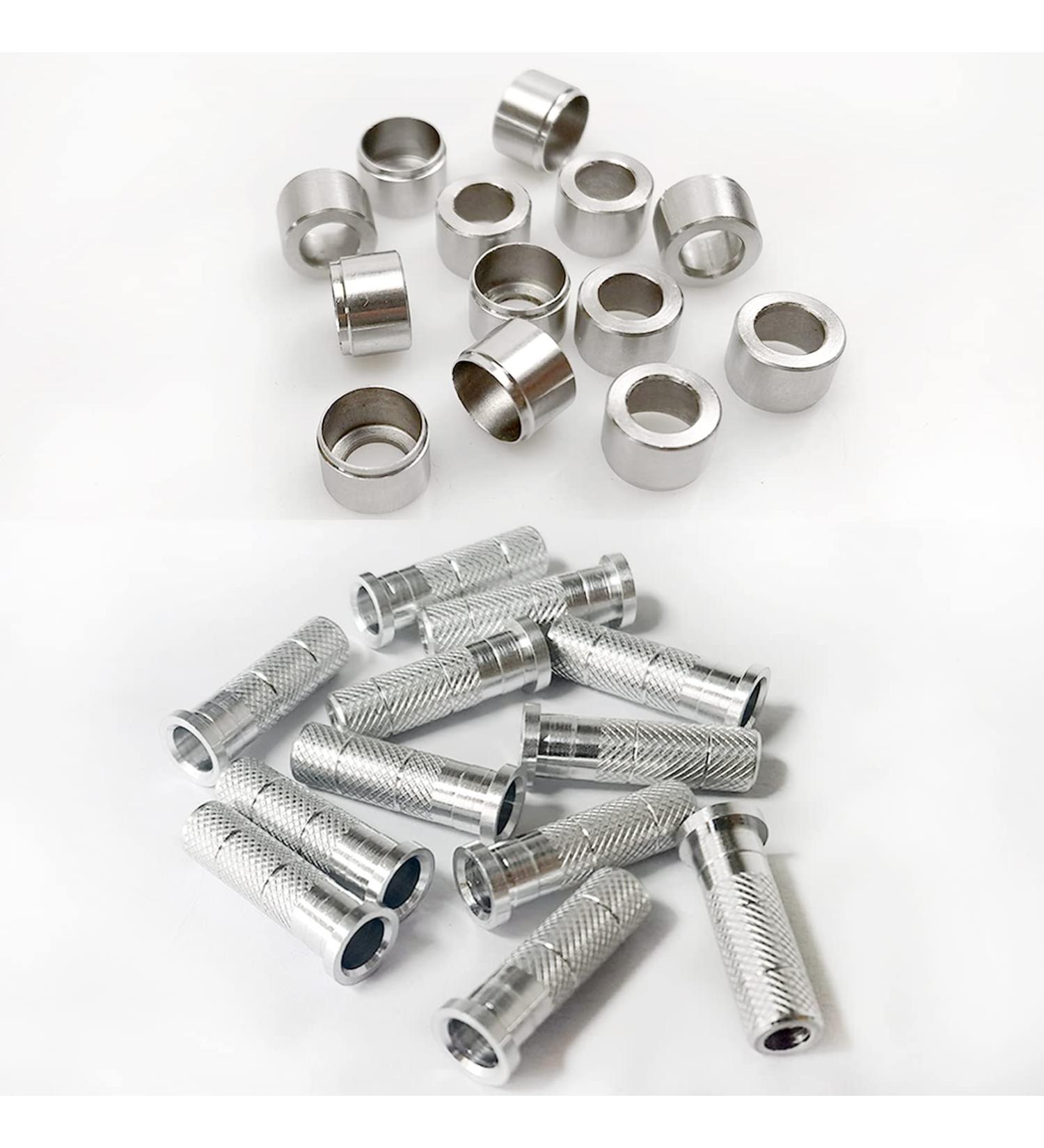 DIOLILI Stainless Steel Arrow Shaft Explosion-Proof Ring + Aluminum Arrow Inserts for OD19/64 Arrows - Hunting Bow Accessories - Buy Online on GoSupps.com