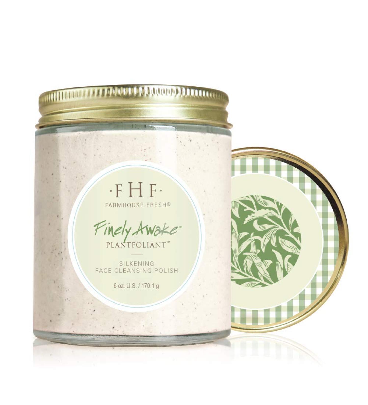 FarmHouse Fresh Finely Awake Plantfoliant Silkening Face Cleansing Polish | 6 oz - Shop Now - Buy Online on GoSupps.com