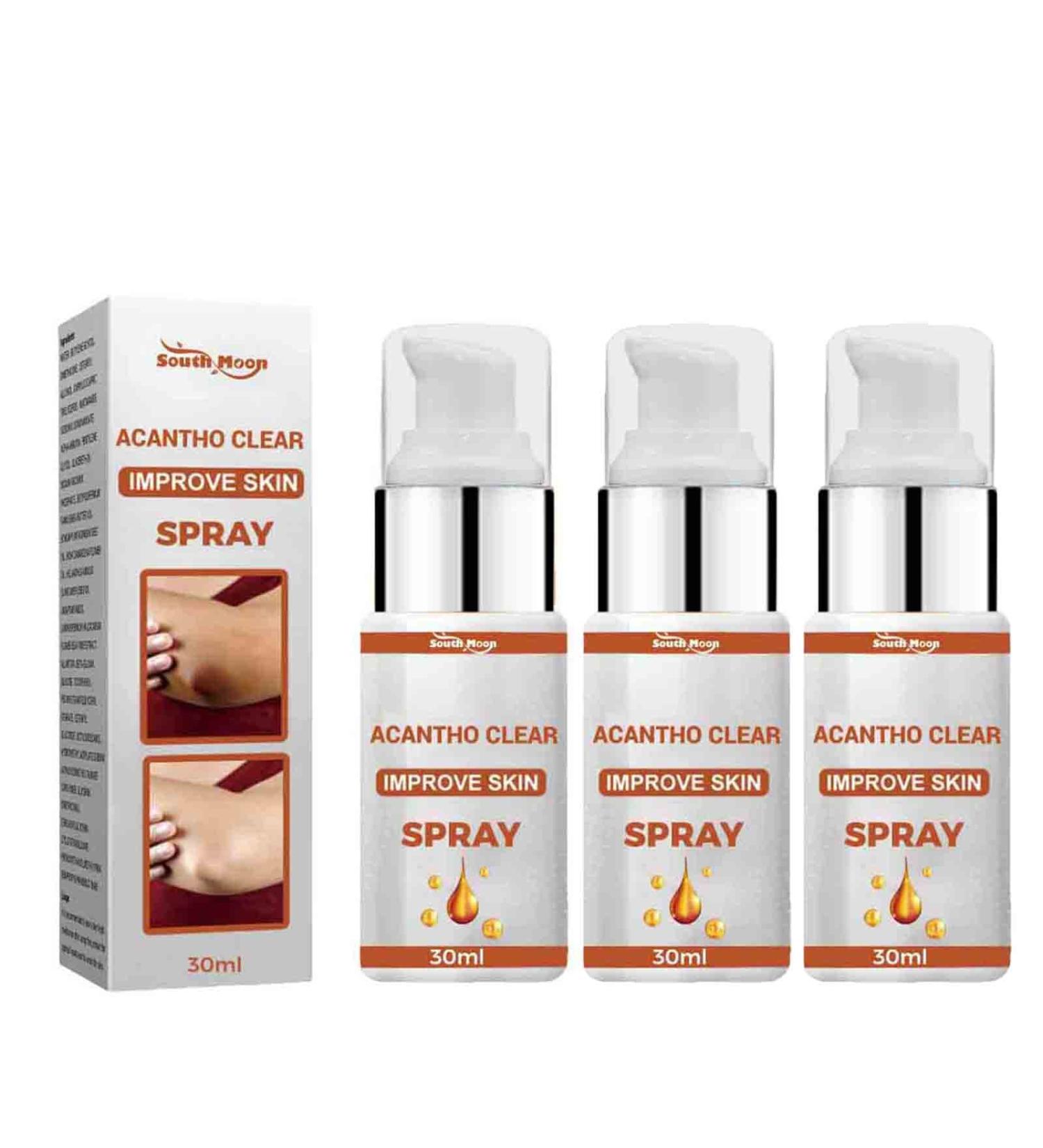 Acanthosis Nigricans Therapy Set: Oil Drops, Dark Spot Remover, and Spray (3PCS) - Buy Online on GoSupps.com