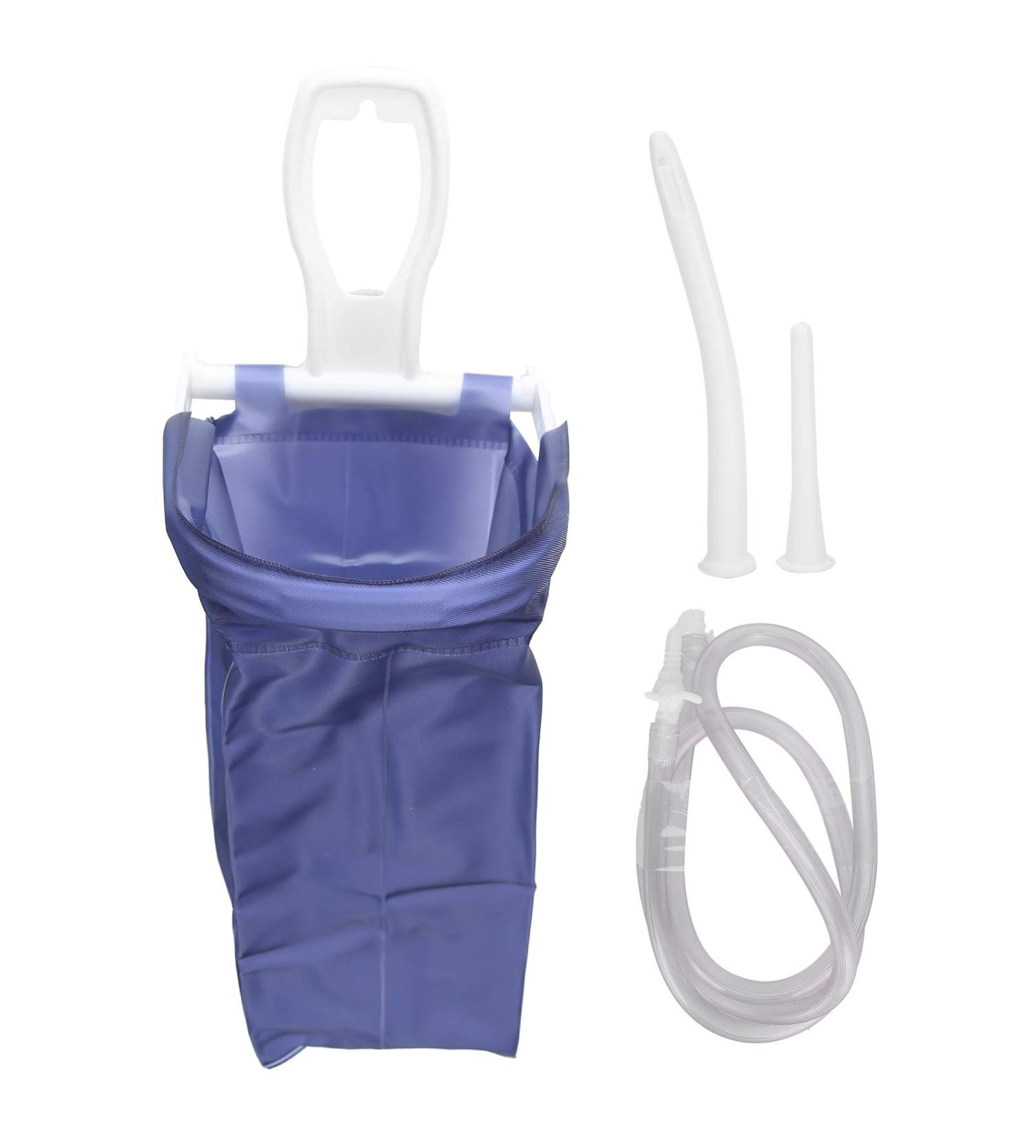 ANGGREK 1.6L Enema Bag Kit - Unisex Colon Cleansing Home Set for Men & Women - International Shipping Available - Buy Online on GoSupps.com
