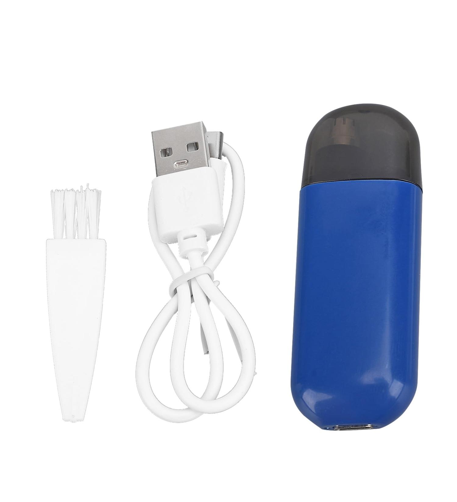 Garosa Nose Hair Trimmer - Professional USB Rechargeable Facial Hair Trimmer for Men & Women - Portable & Easy to Clean (Blue - Buy Online on GoSupps.com