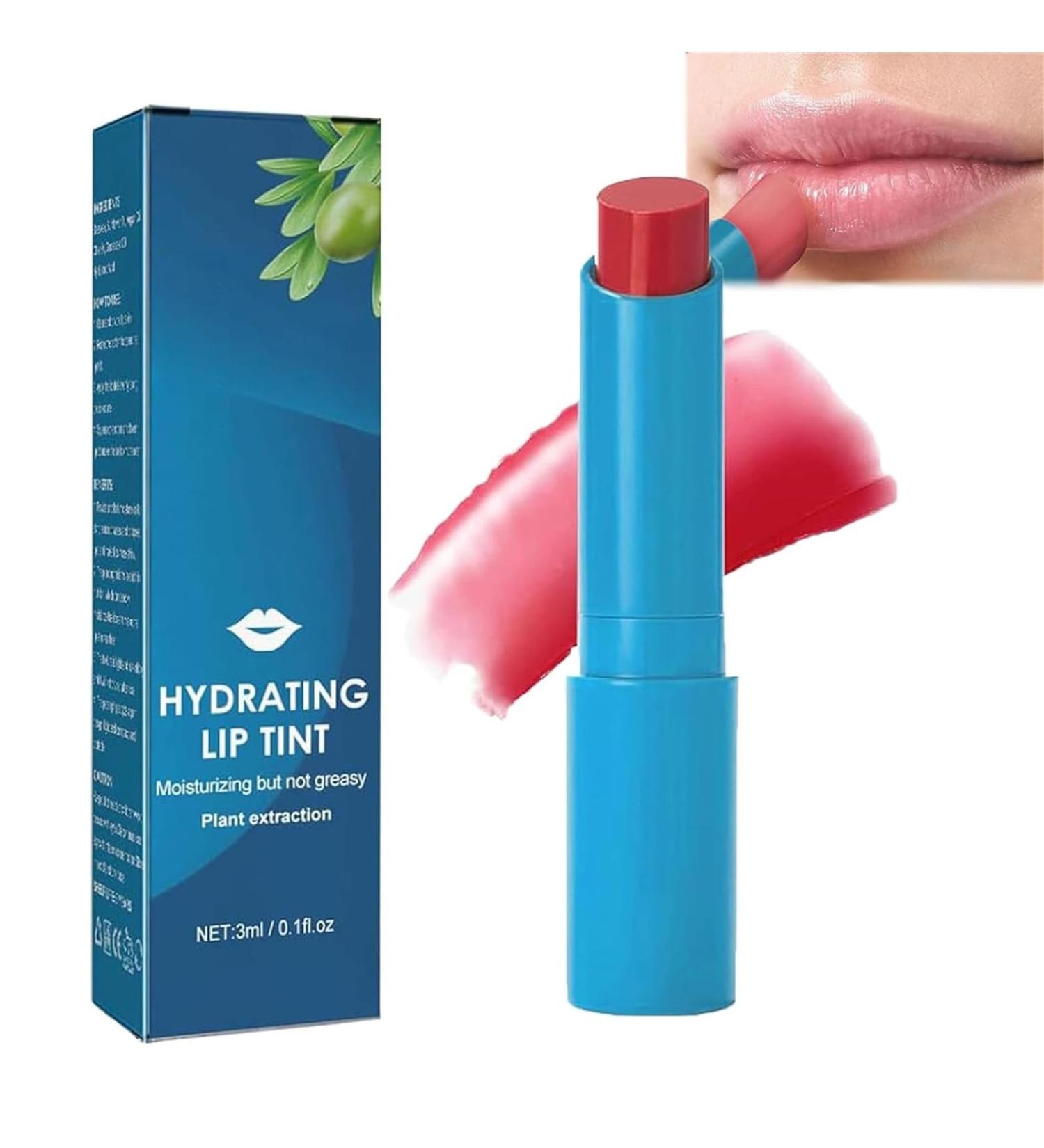 2024 Tinted Lip Balm Nutritious Moisturizing Lip Balm Long Lasting Waterproof Hydrating Lip Gloss Natural Ingredients Moisturizing Lip Tint for Dry Chapped Lips - Buy Online on GoSupps.com