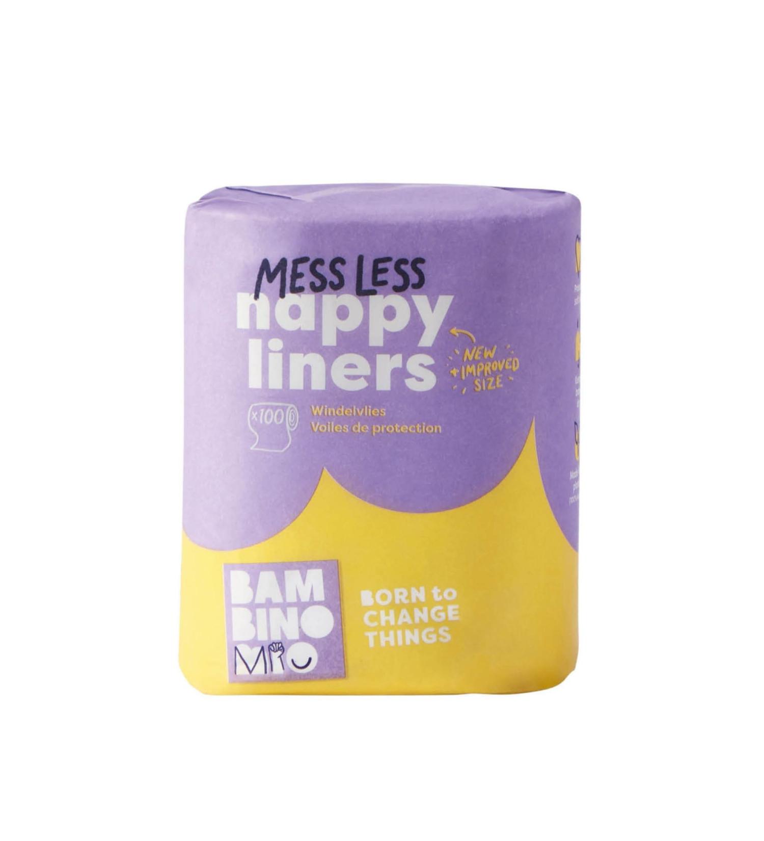 Bambino Mio Supersoft Biodegradable Diaper Fleece - 100 Pieces | Eco-Friendly Baby Care - Buy Online on GoSupps.com