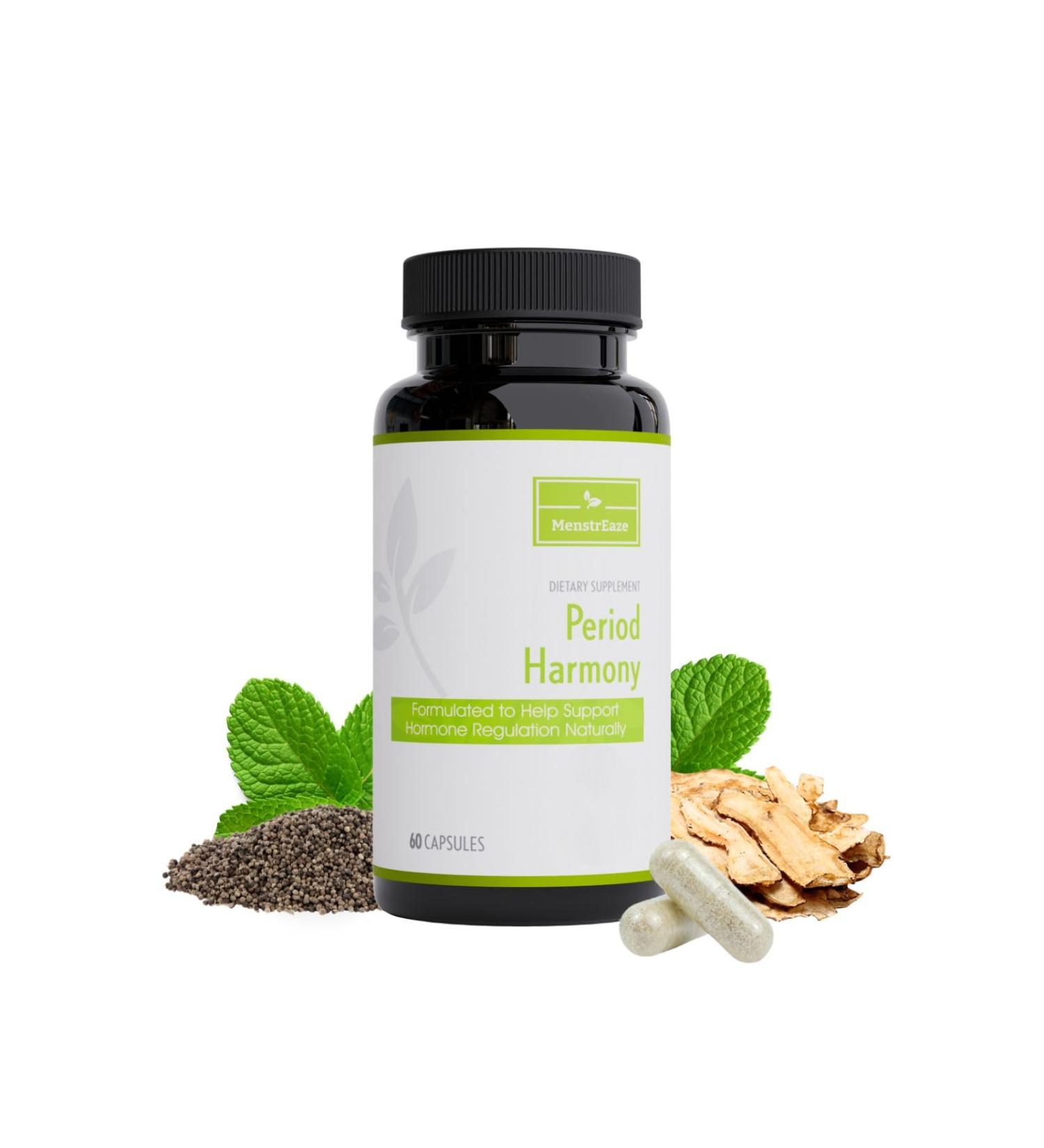 Women's Hormone Balance Support - PMS & Menopause Relief with Black Cohosh Vitex Dong Quai - 30 Servings - Buy Online on GoSupps.com