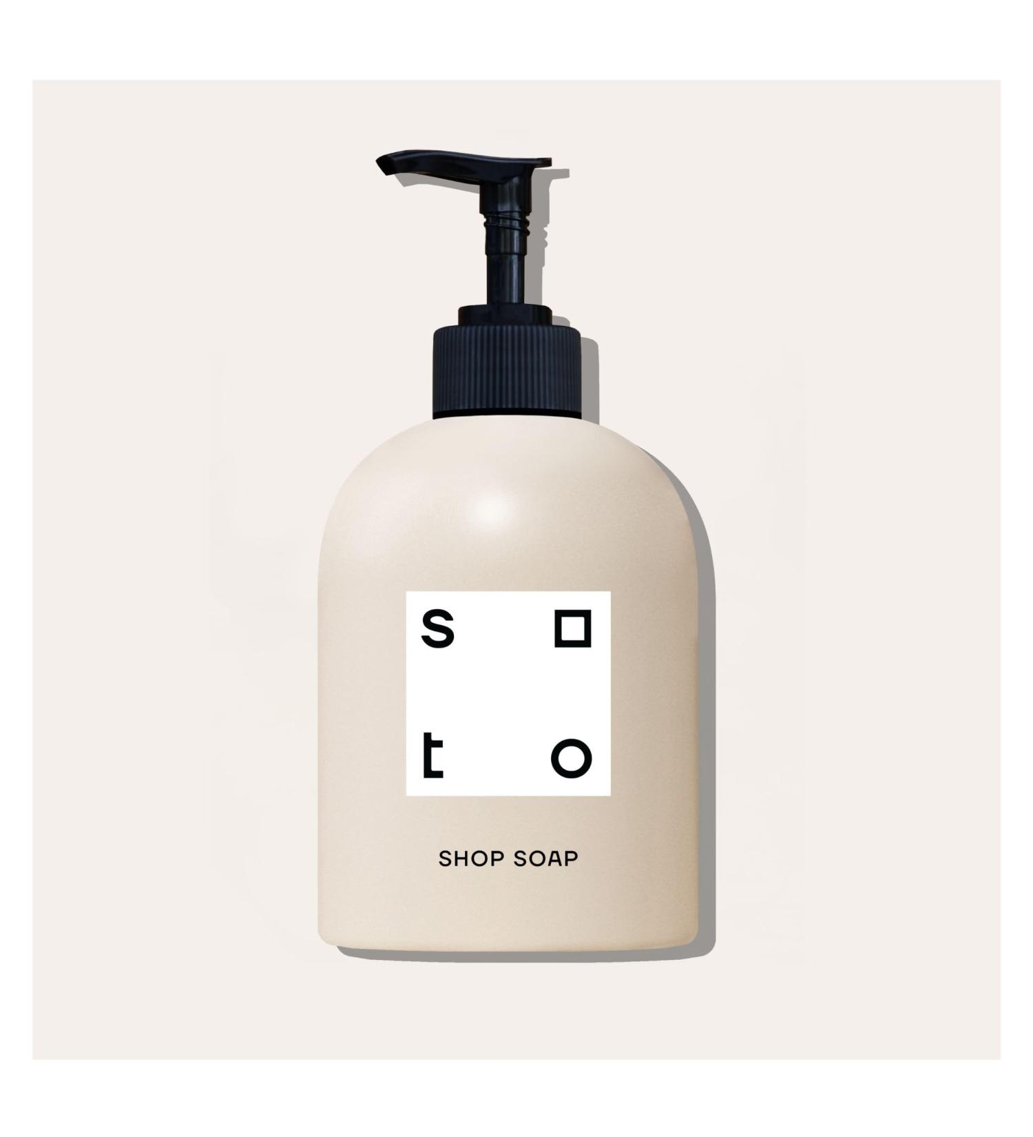 soto Industrial Shop + Studio Hand Soap (No. 40 C te d'Arancia) - 16 Ounces of heavy duty hand degreaser exfoliating volcanic pumice & moisturizers removes paint ink oil grease dirt & much more