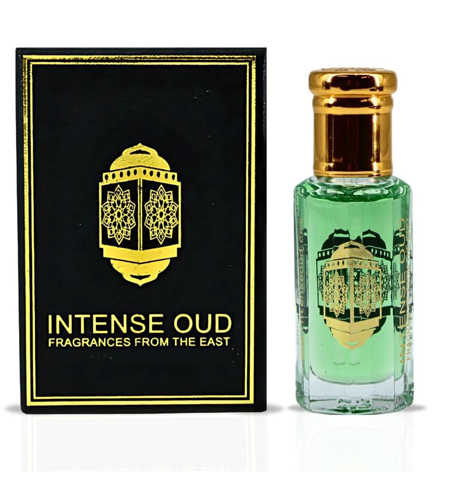 INTENSE OUD Fajr Perfume Oil 12ML (0.40 OZ) With Black Gift Box A Fresh Citrus Opening With Warm Musk Sandalwood & Amber Base. - Buy Online on GoSupps.com