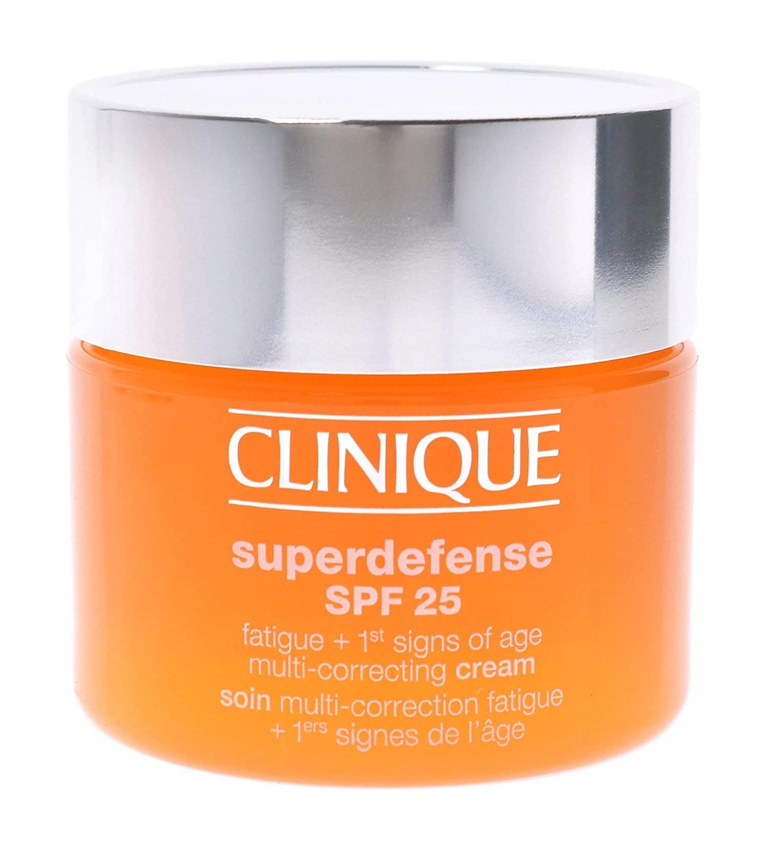 Clinique Superdefense Multi-Correcting Cream SPF 25 for Dry Skin - 1.7 Fl Oz - Buy Online on GoSupps.com