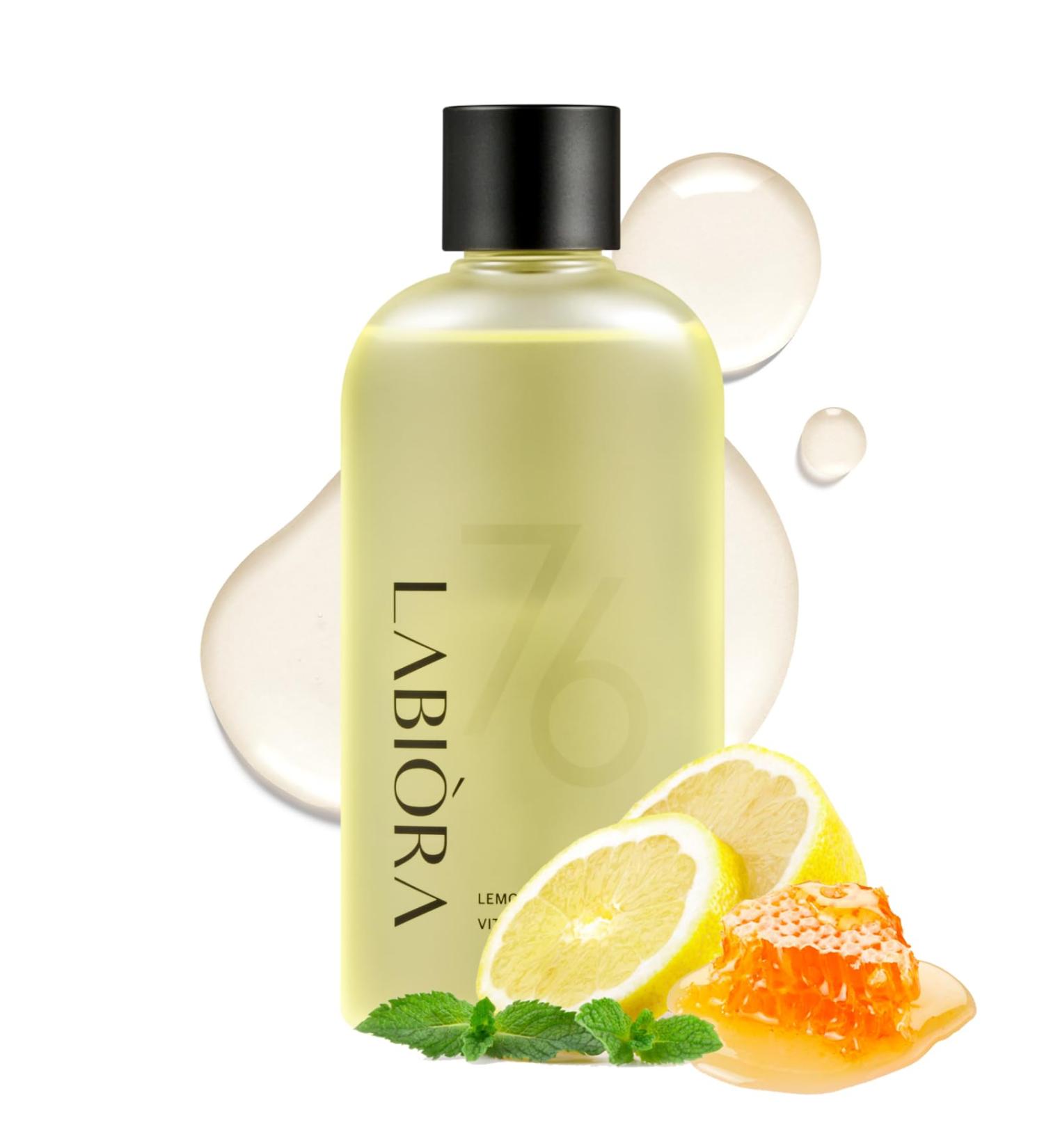 Labiora Lemon Honey Vitamin Essence Toner for Face Hydrating & Soothing Facial Toner with Niacinamide Vitamins C & E Herbal Extracts for Refreshed Dewy Skin Korean Skin Care 7.1 fl oz / 210ml - Buy Online on GoSupps.com