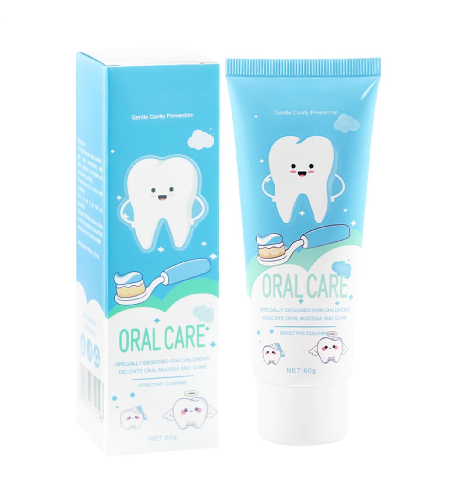 Toothpaste for children with little and refreshing effect 60 g odor removal mouth cleaner toothpaste for morning and sleep girls students travel camping hostel hotel bathroom - Buy Online on GoSupps.com