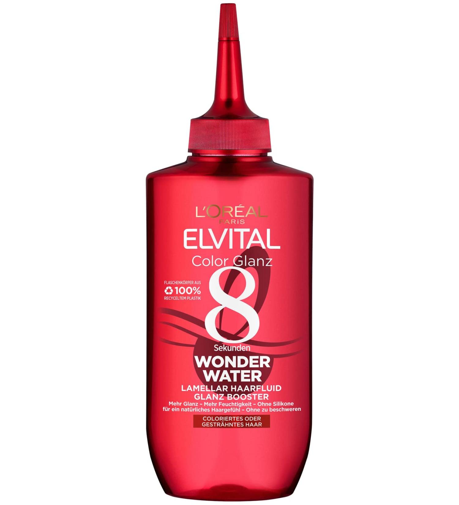 L'Or al Paris Elvital Haarkur - 8 Seconds Wonder Water for Smooth Hair | Acidic Care Formula 200ml | Fast Shipping Internationally - Buy Online on GoSupps.com
