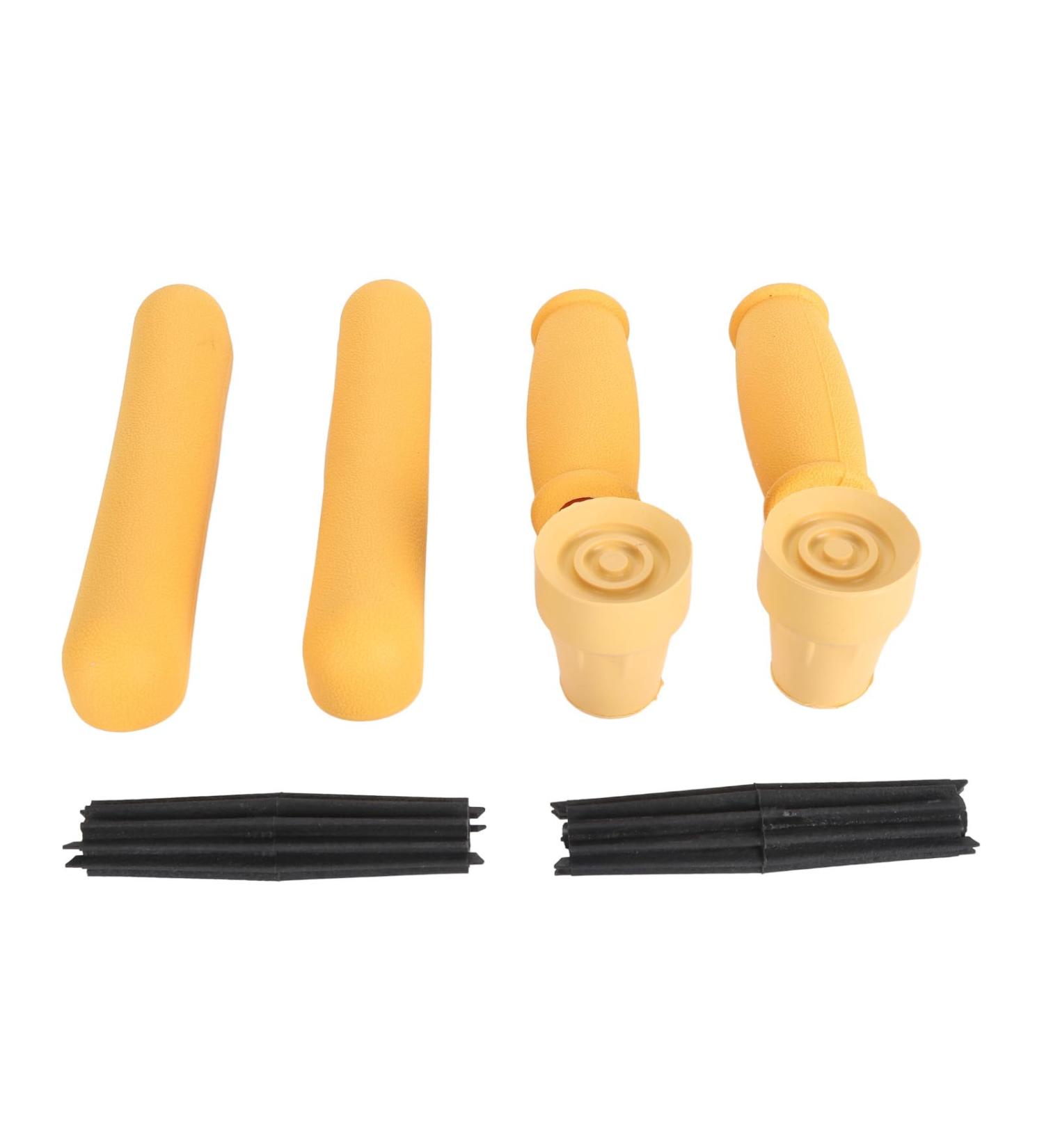 Crutch Pad Hard Wearing Enhance Comfort Crutch Pad Set for Wooden Crutches - Buy Online on GoSupps.com
