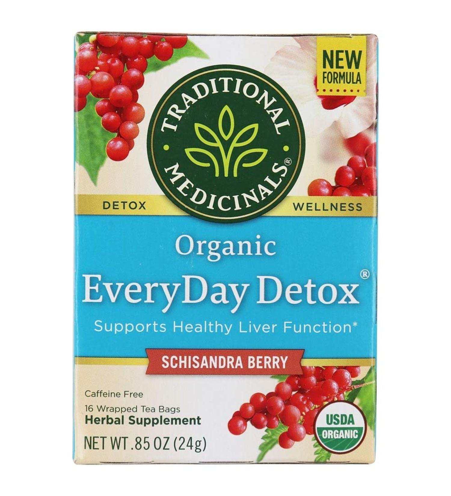 Tea Everyday Detox - International Shipping | Natural Detoxifying Herbal Blend - Buy Online on GoSupps.com
