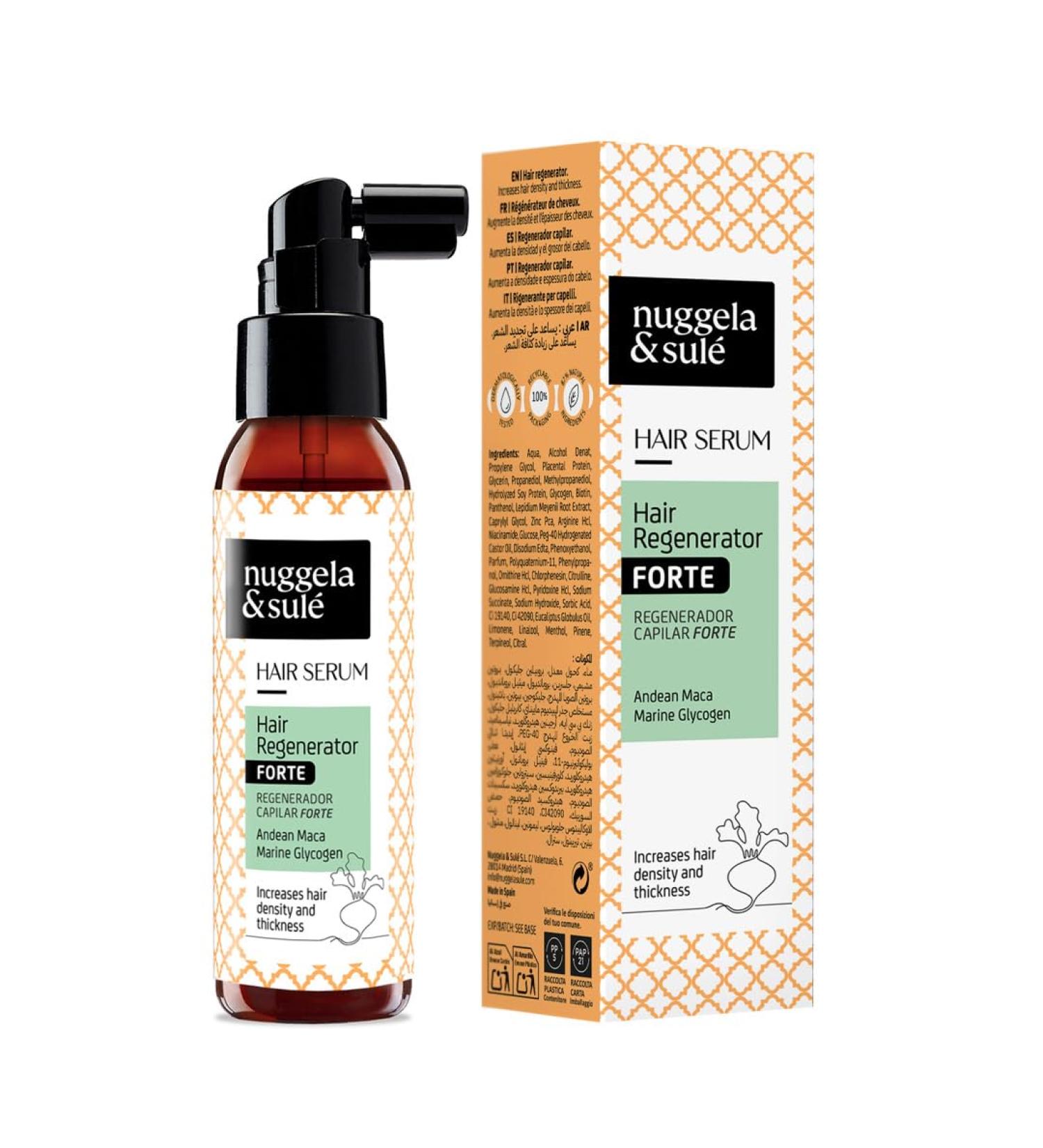 Nuggela & Sul S rum R g n rateur Forte Traitement intensif pour r activer follicules affaiblis et redonner paisseur densit et vitalit aux cheveux. Id al en cas d alop cie et perte de densit 70 ml - Buy Online on GoSupps.com