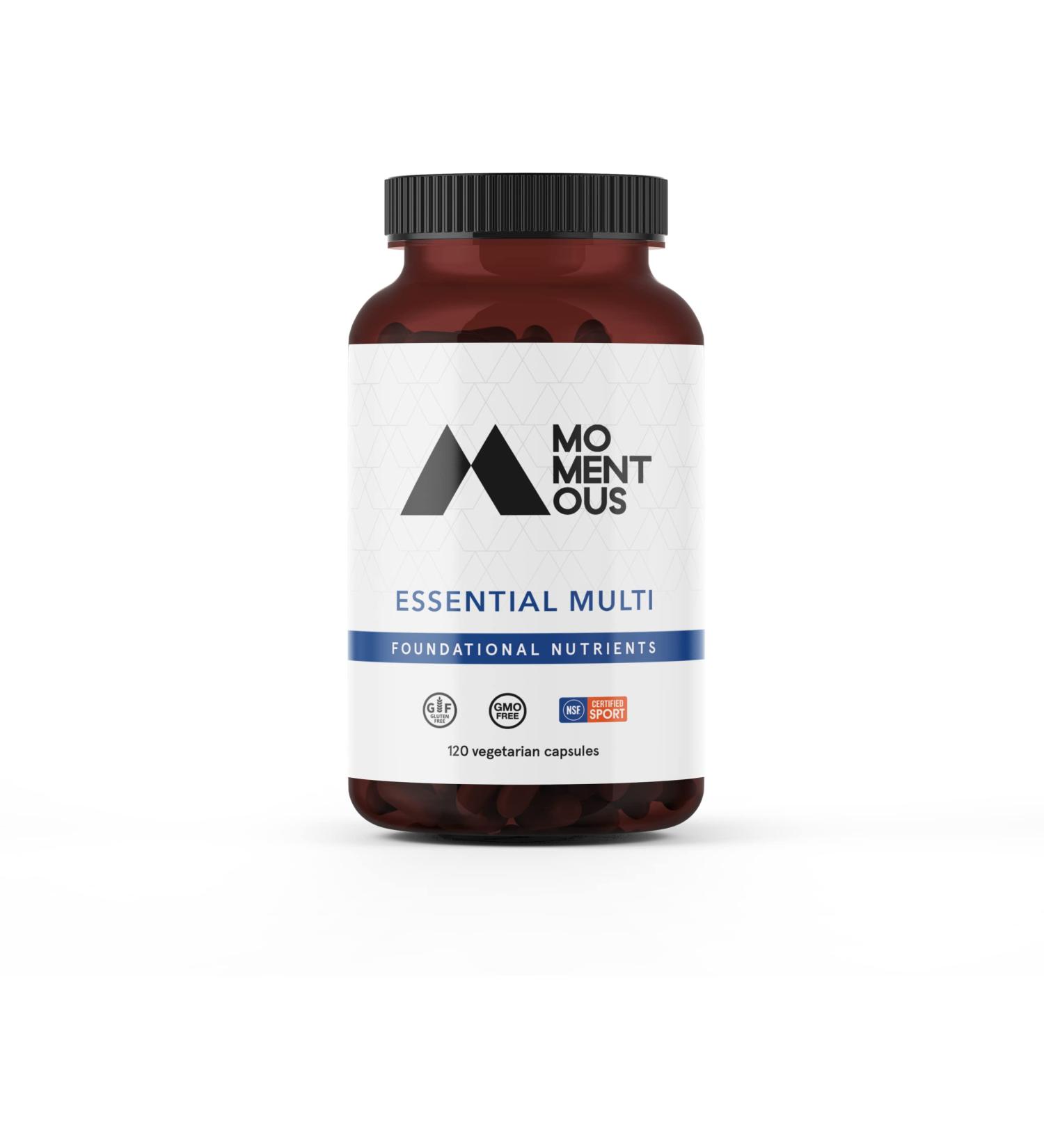 Momentous Essential Multivitamin for Athletes & Wellness Enthusiasts - Buy Online on GoSupps.com