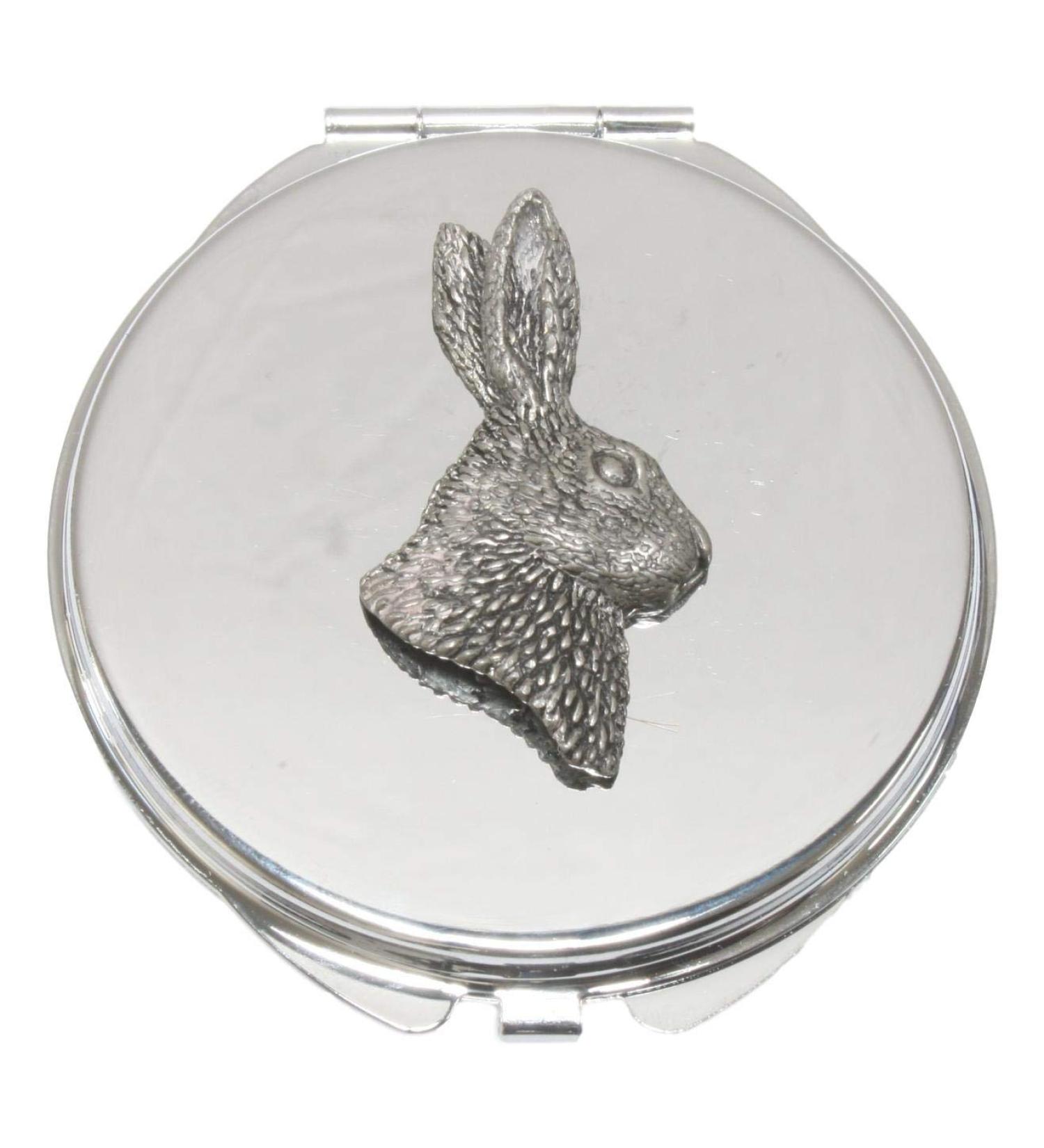 Hare Head Compact Mirror Handbag Gift With Free Engraving 171 - Buy Online on GoSupps.com