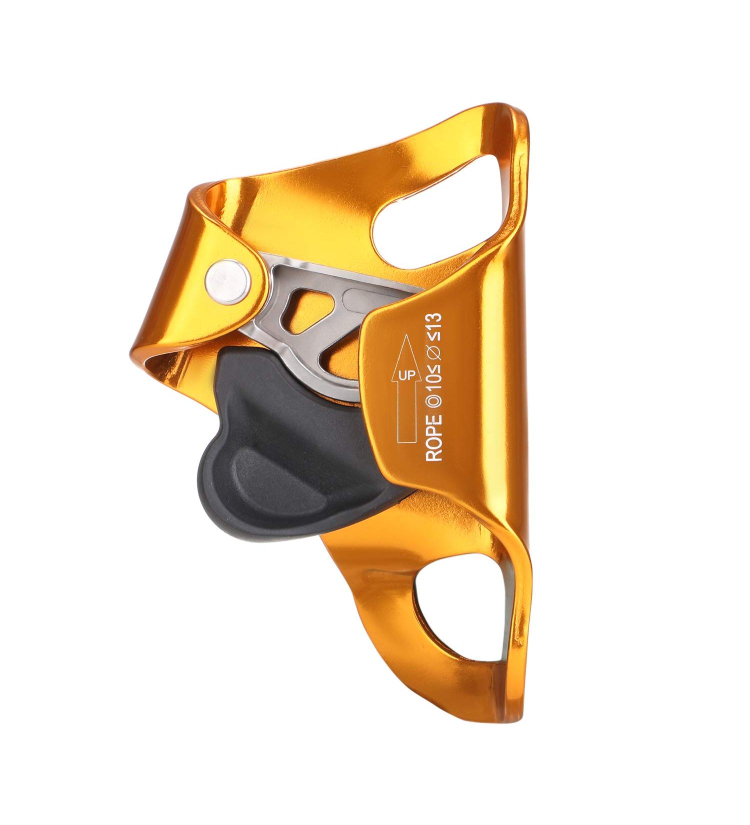 WILDKEN Rock Climbing Chest Ascender for 10-13mm Rope - Orange | Mountaineering Tree Arborist Rappelling Gear - Buy Online on GoSupps.com