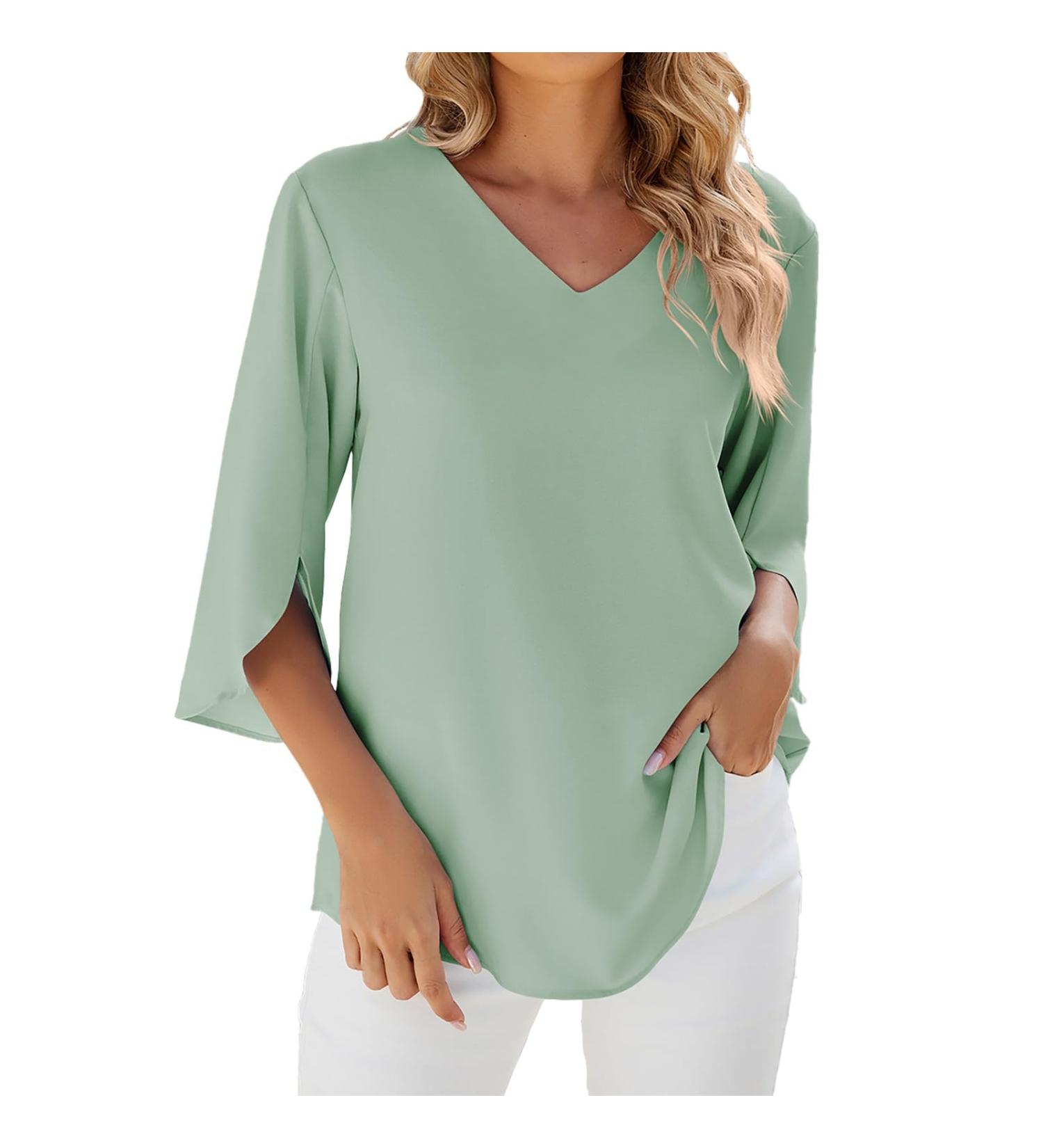 Shop Women's V/O Cutout Round Neck T-Shirts - Plus Sizes & Summer Styles in Red & Green - Buy Online on GoSupps.com