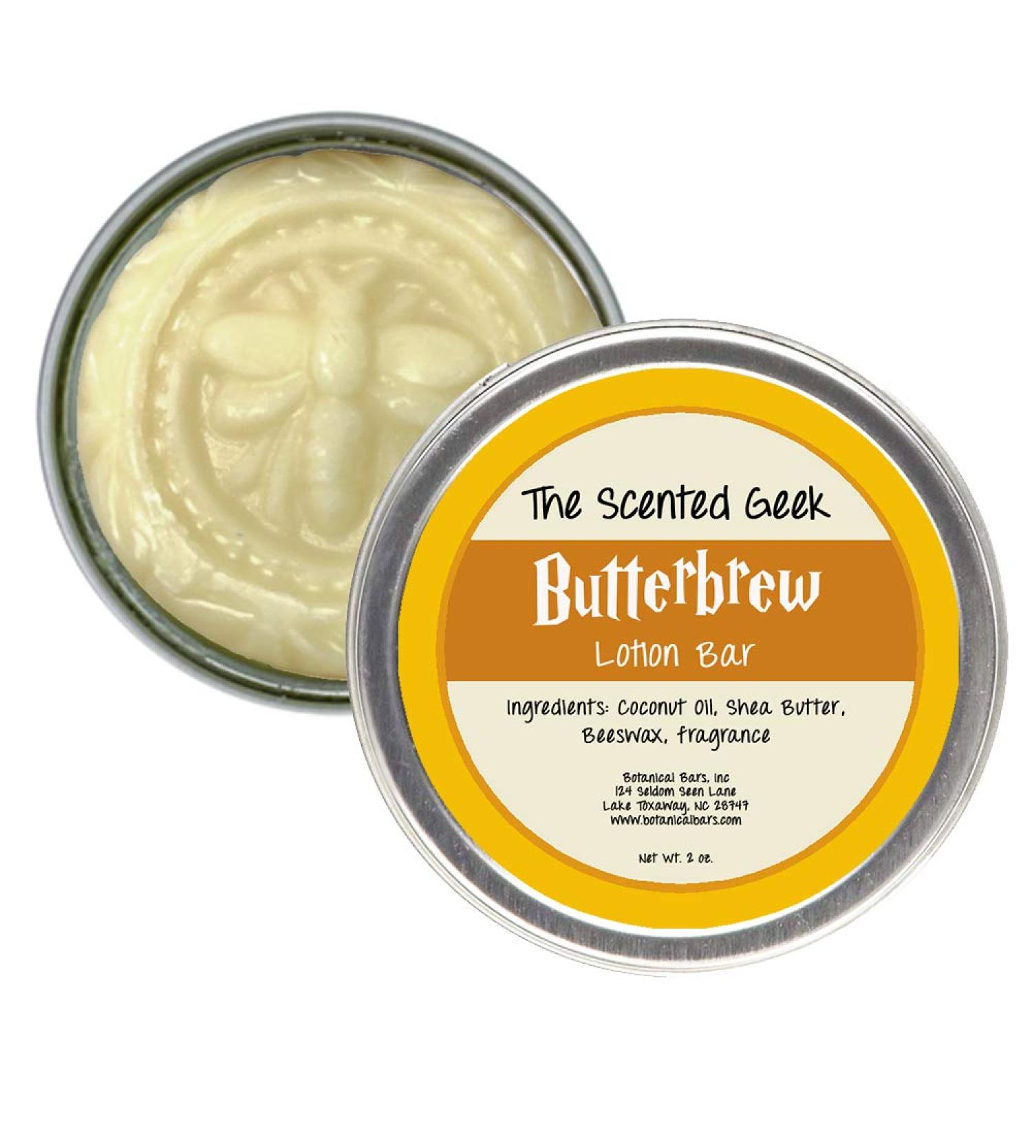 Botanical Bars Butterbrew Lotion Bar - Butter Brew - Butterbrew Gifts - Wizard Gifts - ButterBrew Lotion Bar 1oz 