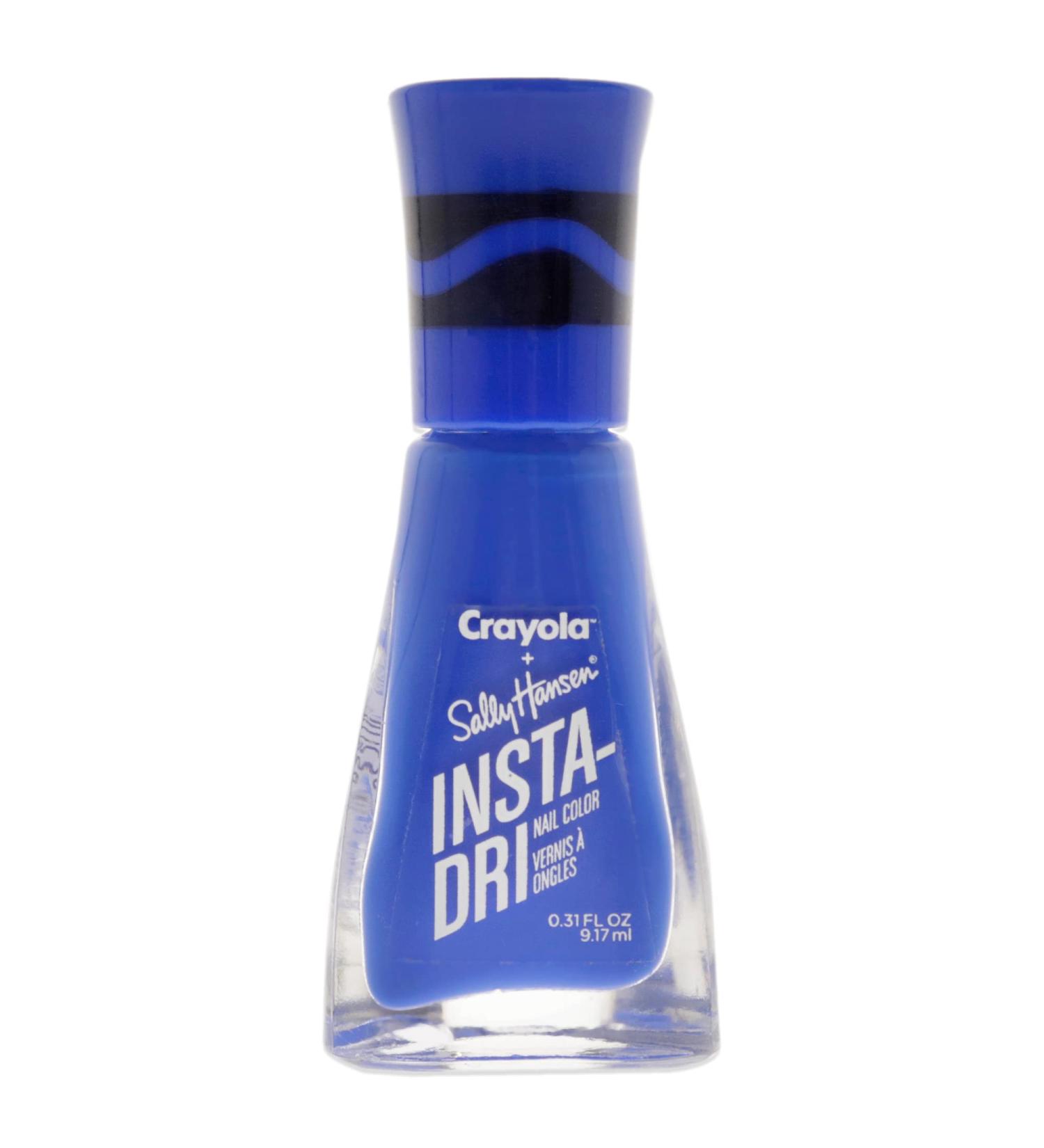 Sally Hansen Insta Dri Crayola Schools Out Bluetiful  .3 Oz  Pack Of 1 Bluetiful 0.3 Fl Oz (Pack of 1)