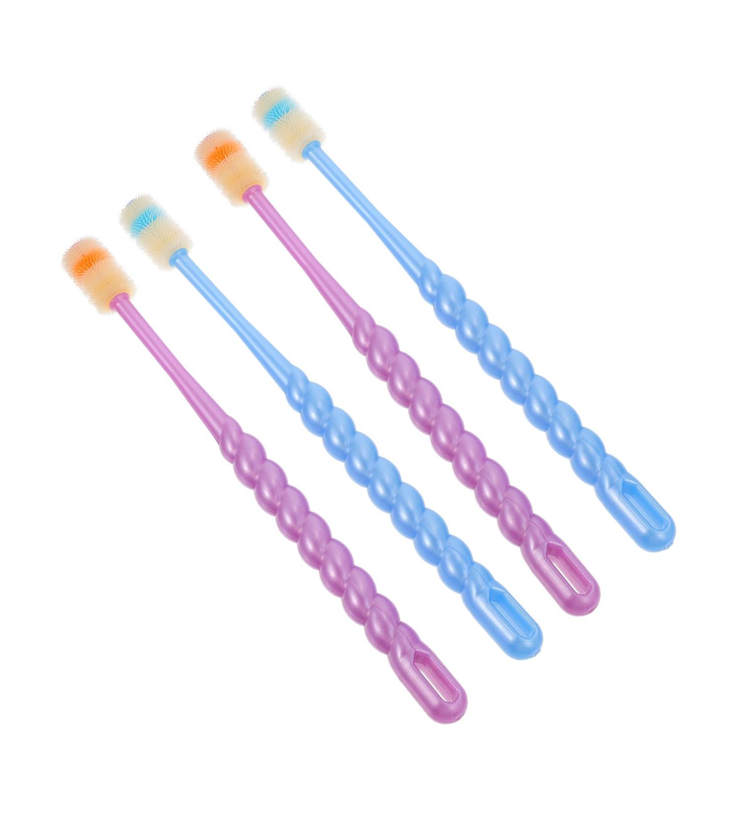 FRCOLOR 12-Pack 360 Children's Toothbrushes - Soft Silicone Baby Toothbrush for Gentle Oral Care - Buy Online on GoSupps.com