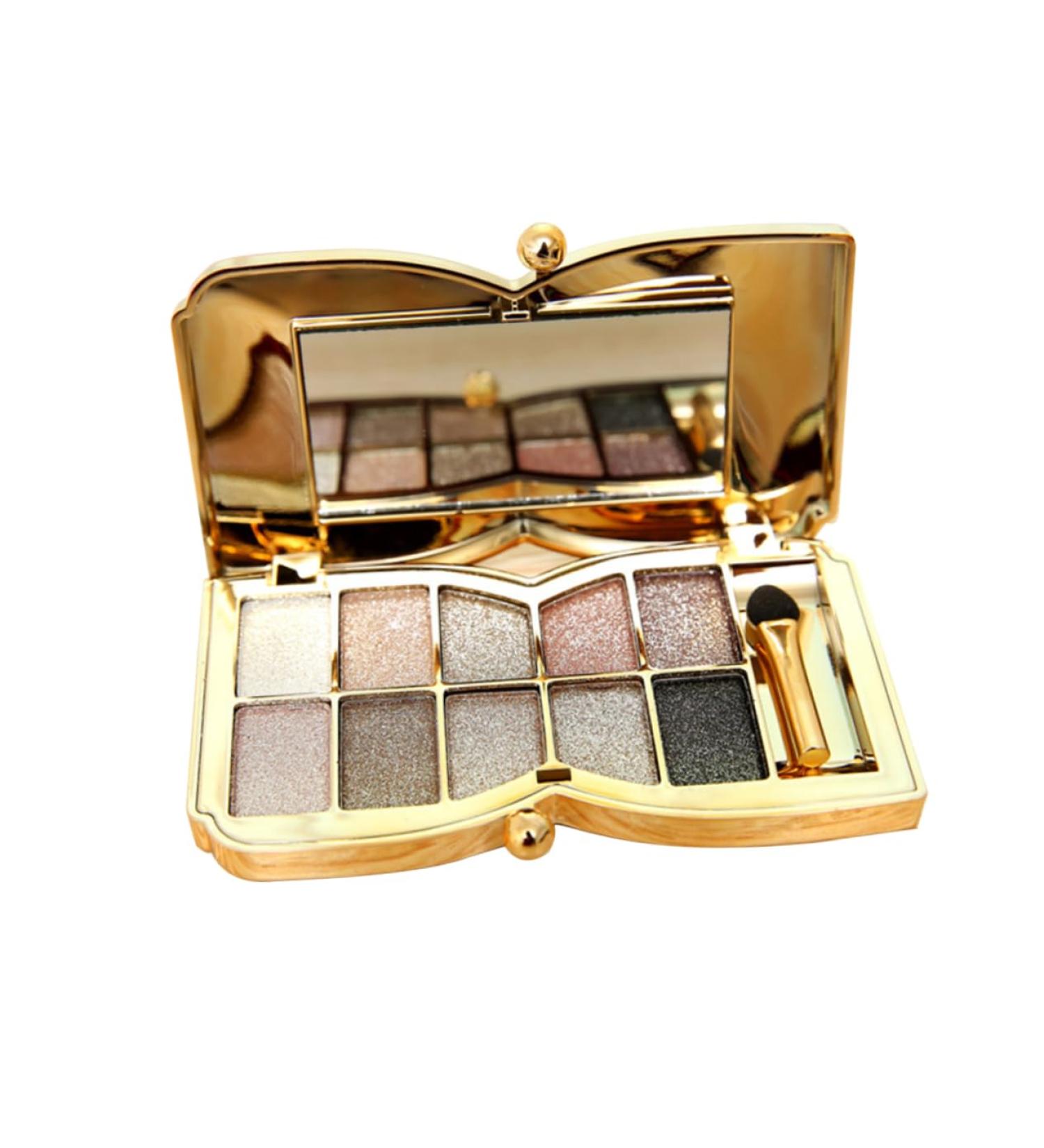 FOMIYES Set With Eye Shadow Makeup & Flash Brush Colors # Eyeshadow Colorful Mirror Glitter - Buy Online on GoSupps.com