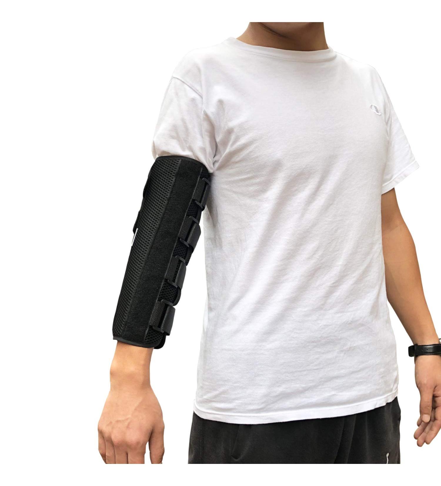 Elbow Brace Splint for Ulnar Nerve Entrapment & Cubital Tunnel - Adjustable Nighttime Support (L/XL) - Buy Online on GoSupps.com