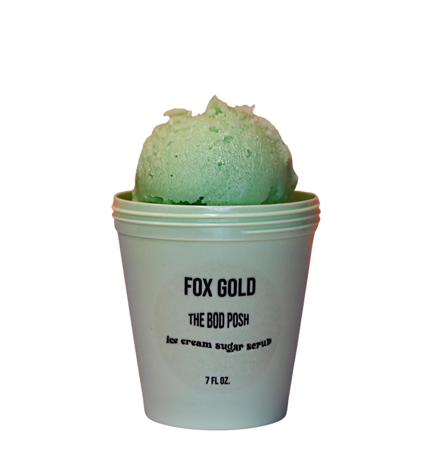 Fox Gold Beauty Fairy Dust sugar scrub- Pistacho cake scented -Moisturizing and Exfoliating Body Hand Foot Scrub Vegan Cruelty Free Organic Great Gifts For Women 200 ml - Buy Online on GoSupps.com