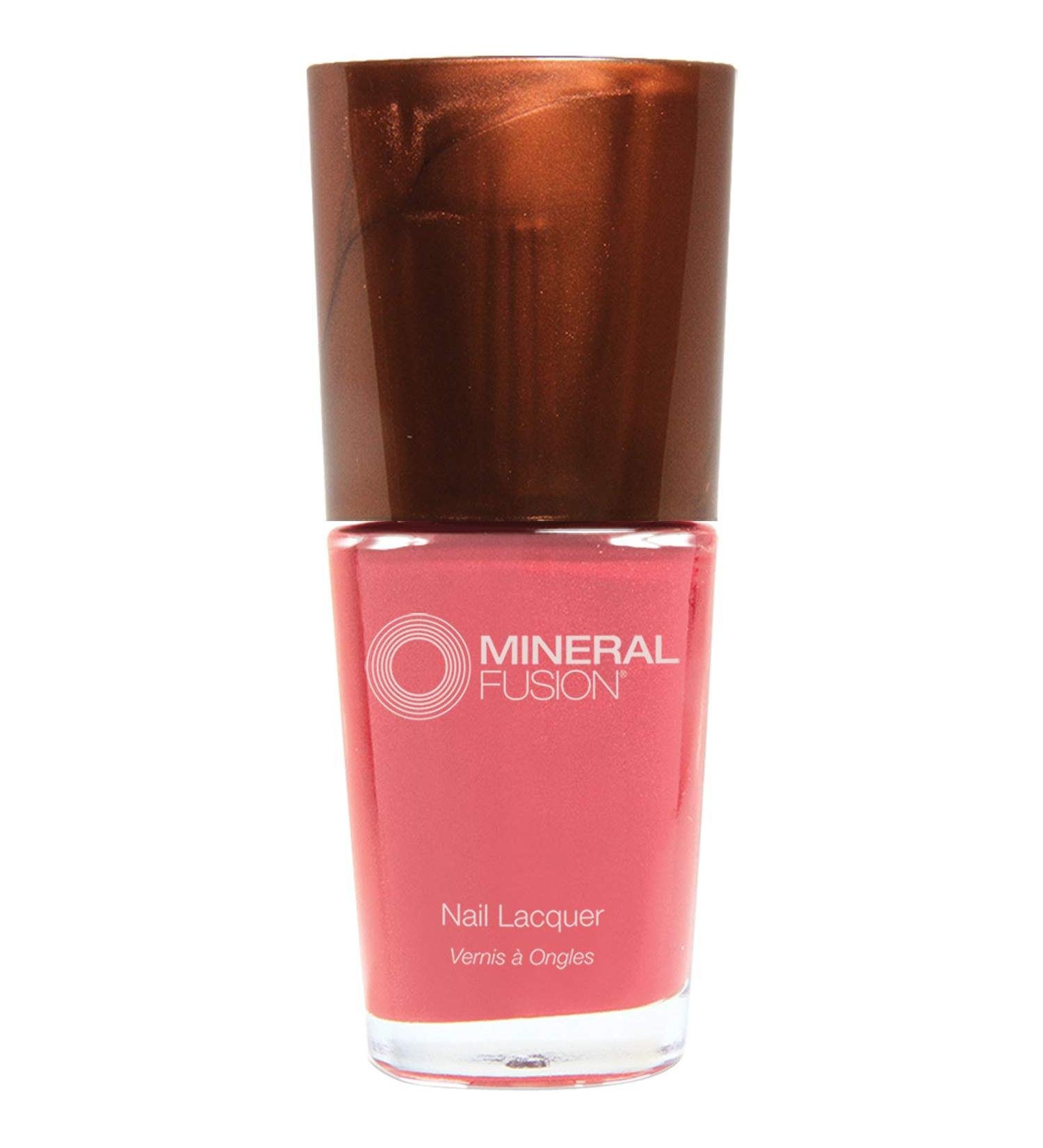 Mineral Fusion Coral Reef Nail Polish - 0.33 oz | Eco-Friendly, Long-Lasting Color - Buy Online on GoSupps.com