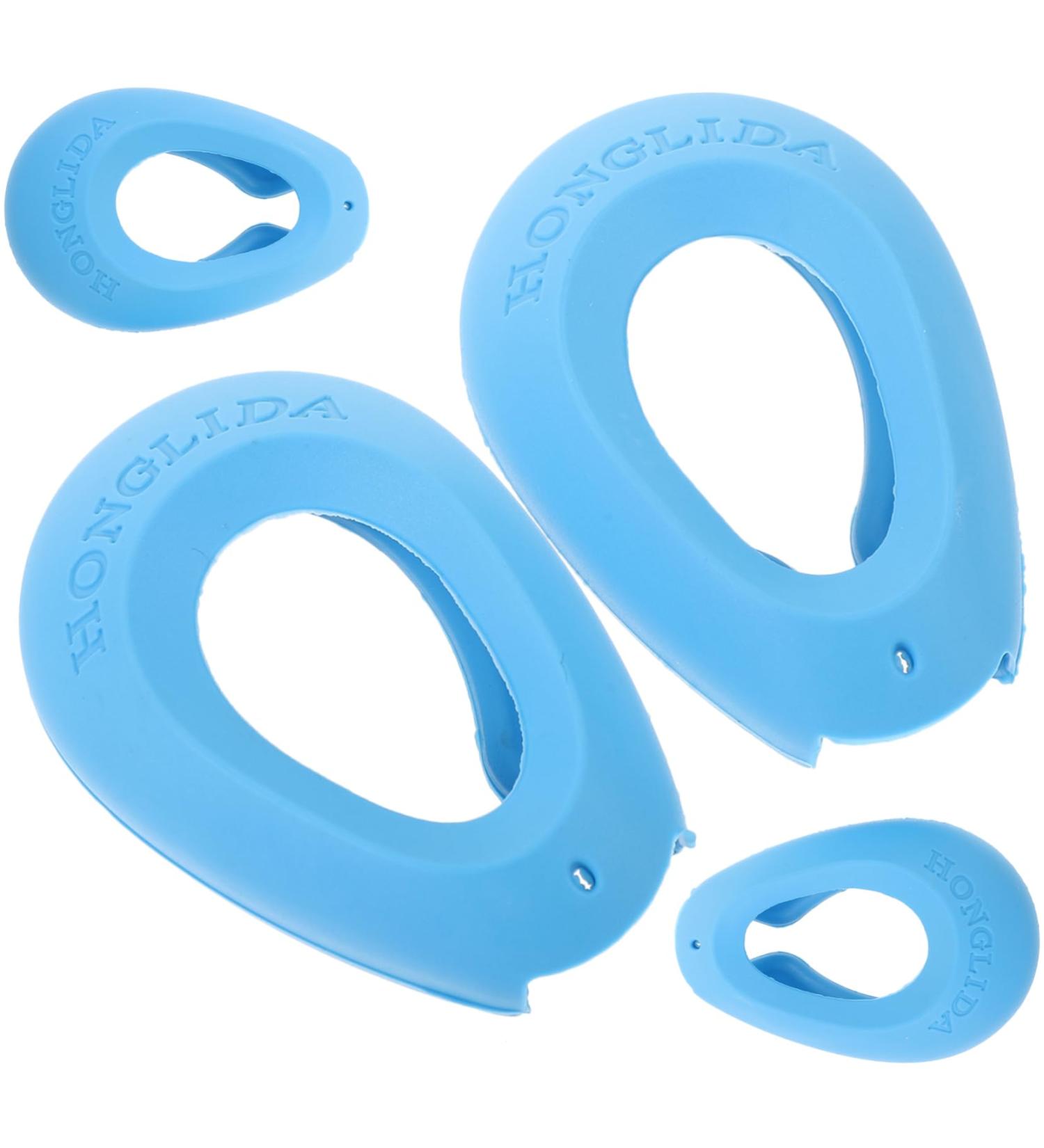 FRCOLOR 2 Pairs Silicone Hair Dye Shower Ear Cap Water Silicone Ear Protector Hairdressing Ear Cover Ear Shower Protector Ear Covers Salon Ear Cover Earmuffs Spa Men and Women - Buy Online on GoSupps.com