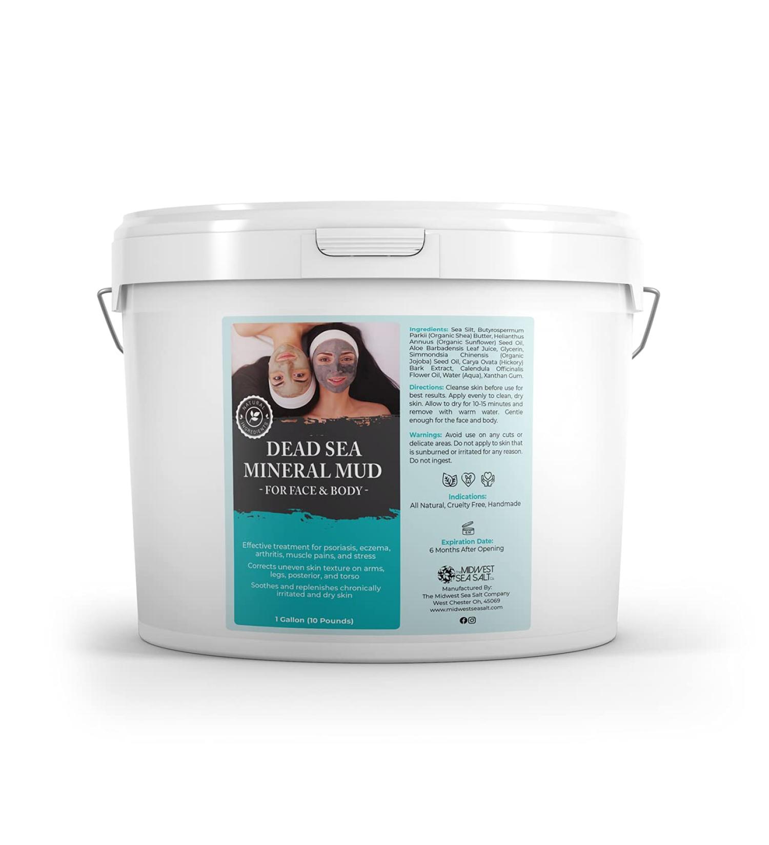 Buy Dead Sea Black Mud 10 lbs - Natural Skin Care & Healing - International Shipping Available - Buy Online on GoSupps.com