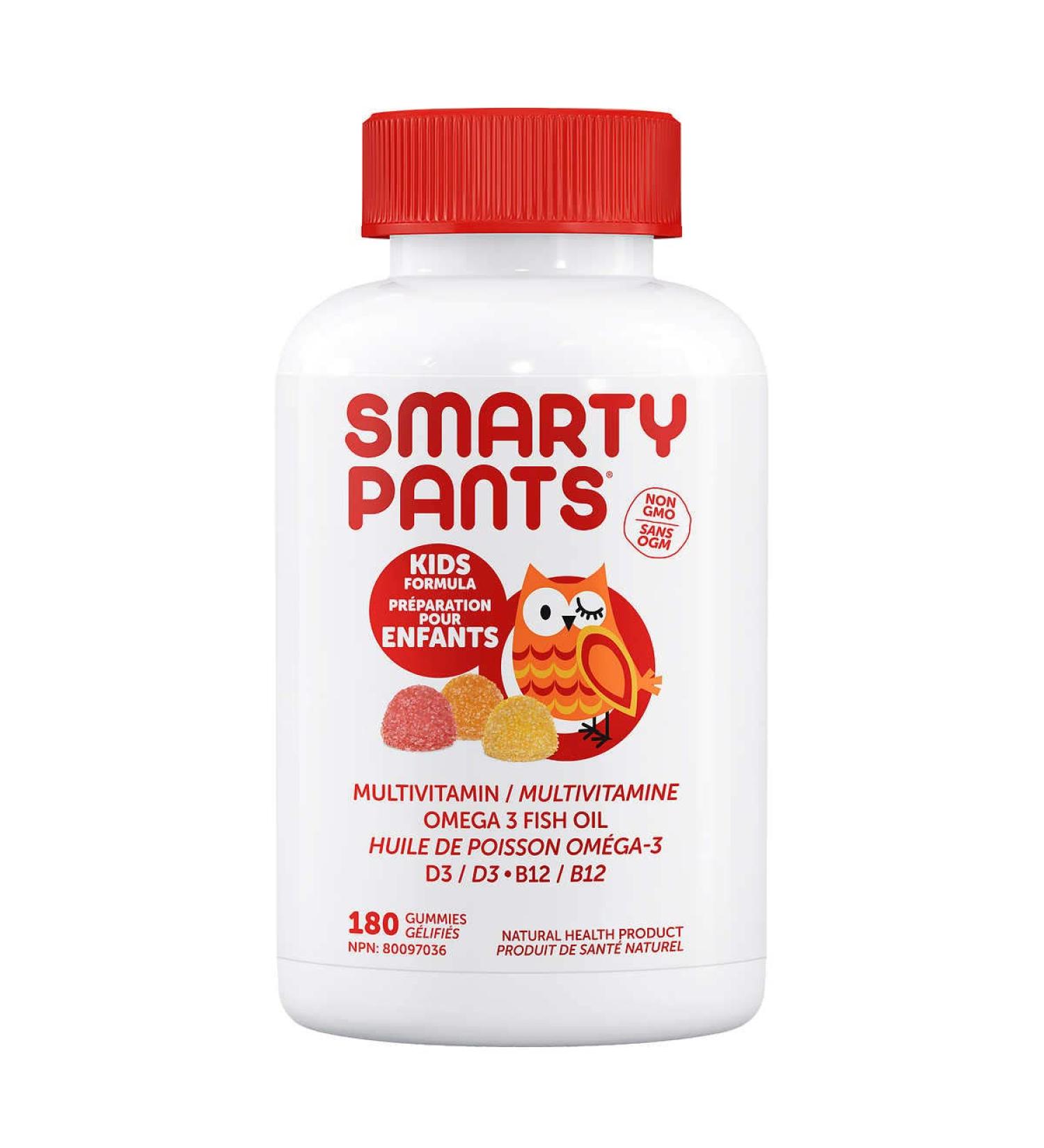 Smarty Pants Kids Formula Multivitamin/Omega-3 Fish Oil 180 Gummies - Buy Online on GoSupps.com
