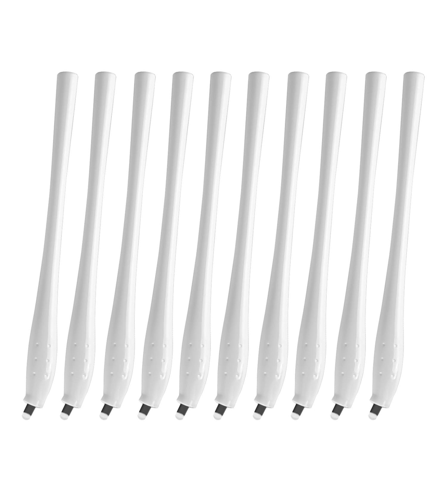  ATOMUS ATOMUS 10pcs Microblading Eyebrow Pen and Blade 18U Disposable Microblading Permanent Makeup Manual Pen Individual Package - Buy Online on GoSupps.com