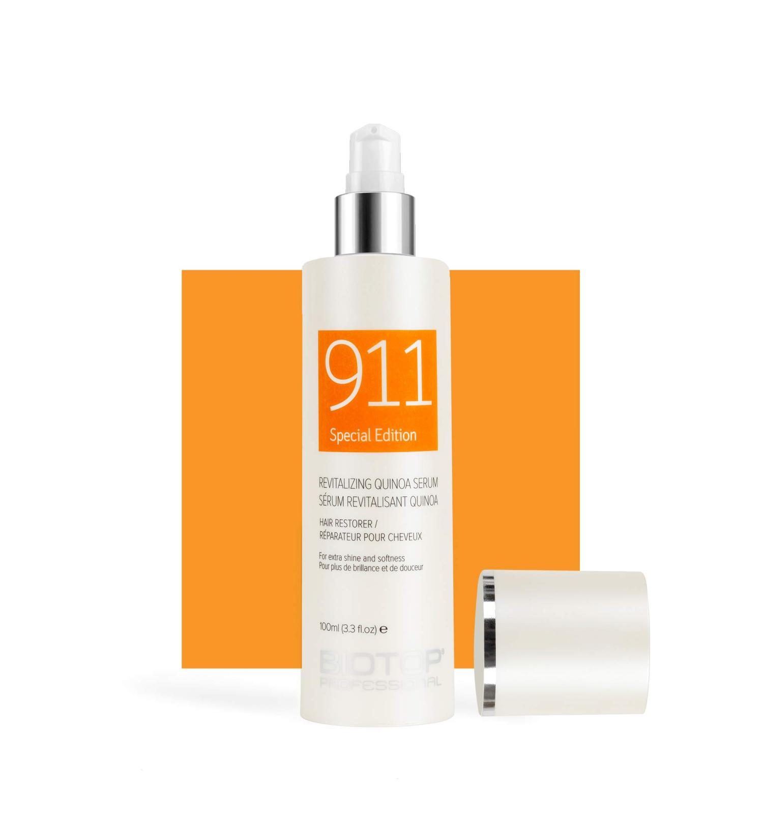 911 Quinoa Serum for Dry, Lifeless, and Damaged Hair | 3.4 fl oz | Biotop Professional - Buy Online on GoSupps.com