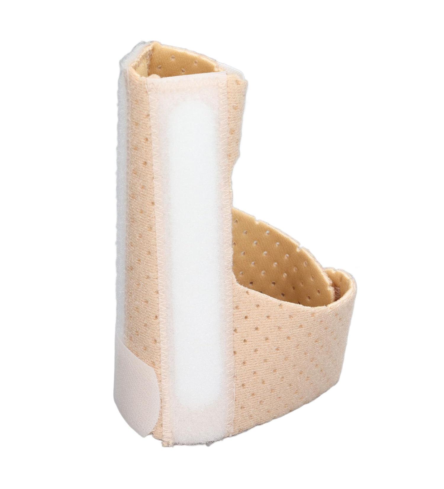 Adjustable Hammer Toe Straightener for Right Foot - Skin Color, Breathable, Relieve Stress with Removable Aluminum Strip - Buy Online on GoSupps.com