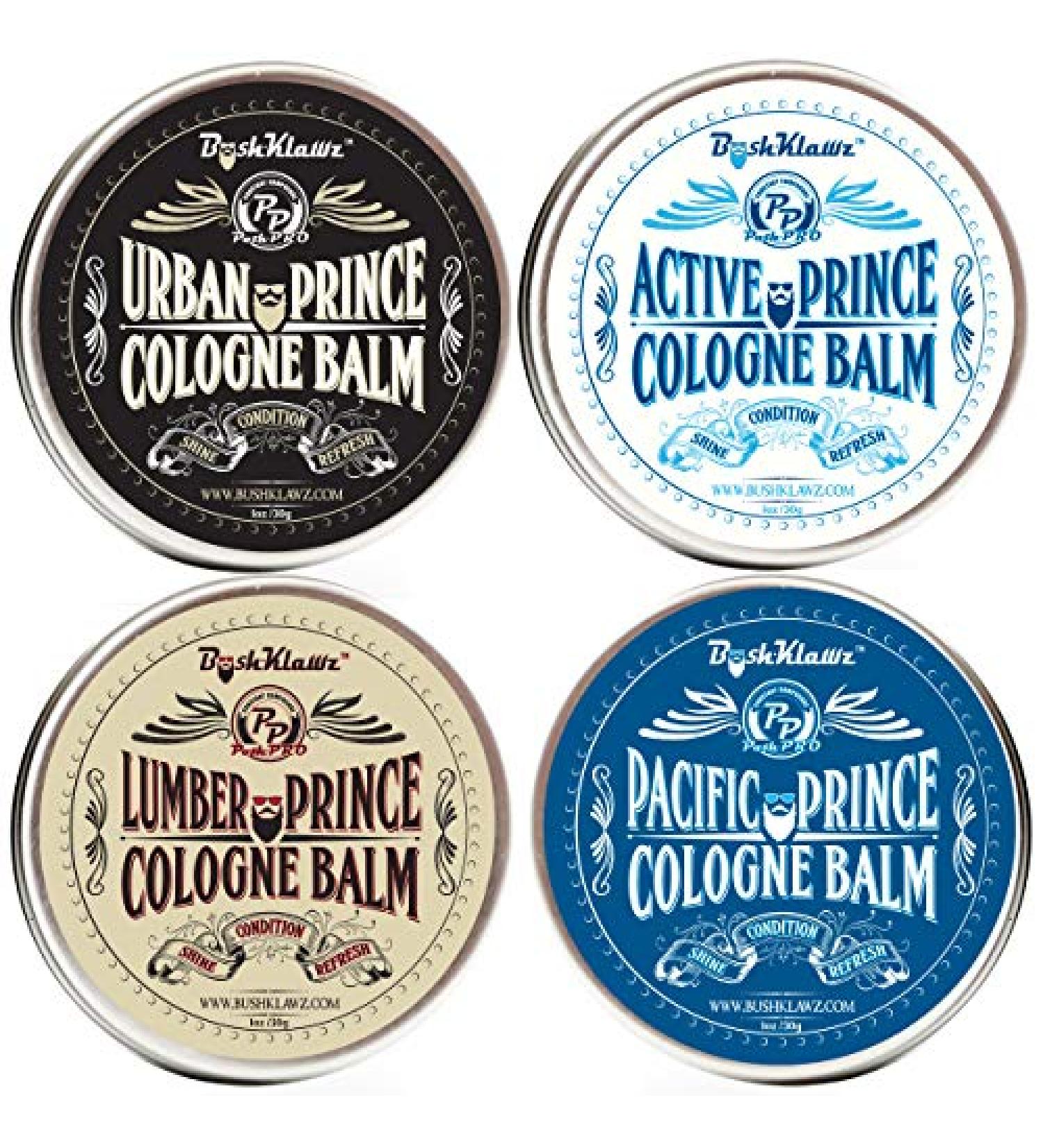 BushKlawz Solid Cologne - 1oz Tin - Long Lasting Fragrance for Men - Buy Online on GoSupps.com