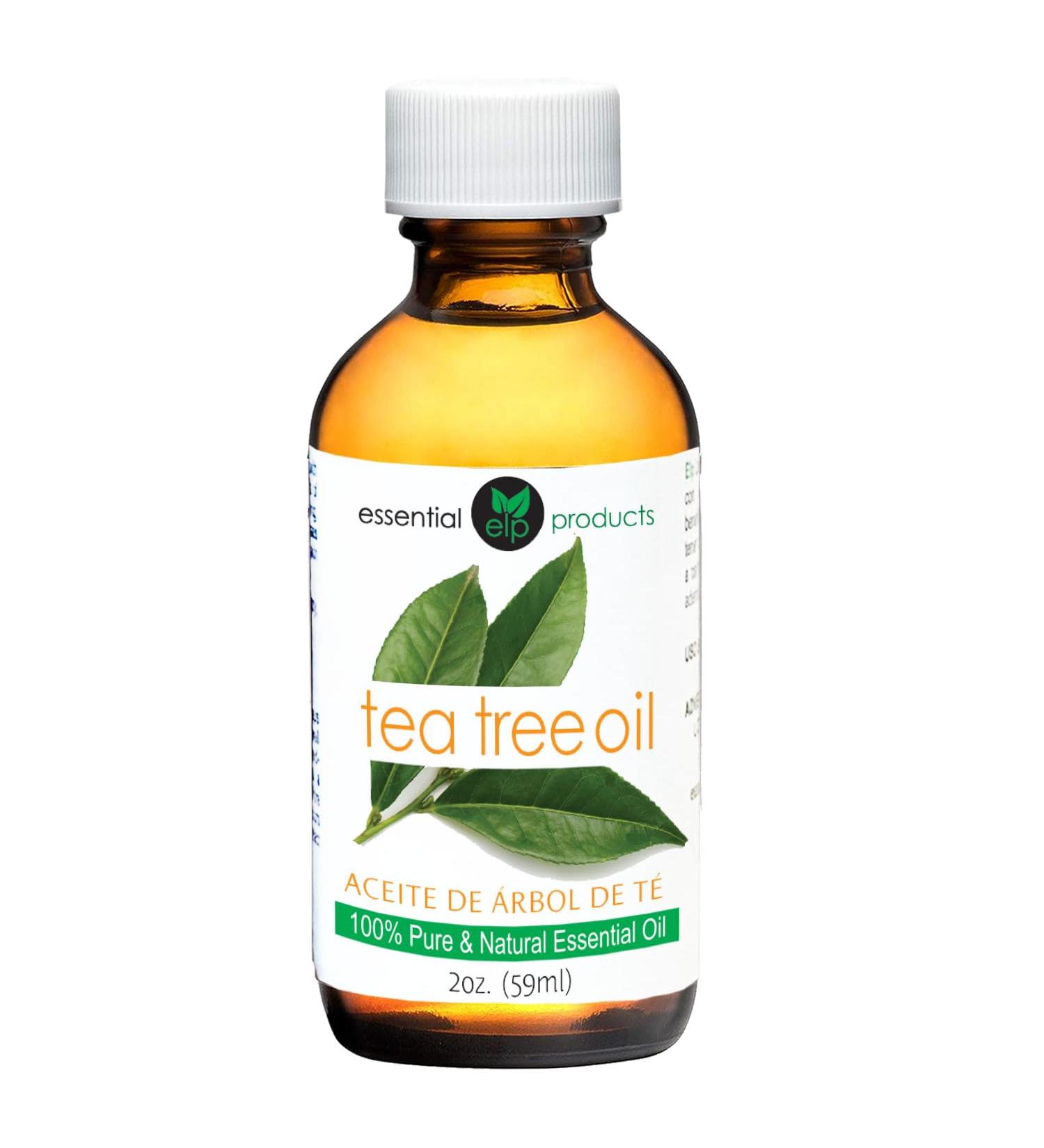 Buy ELP Pure Tea Tree Essential Oil - 100% Natural 2 fl oz | Premium Aceite de Arbol de Te for International Shipping - Buy Online on GoSupps.com
