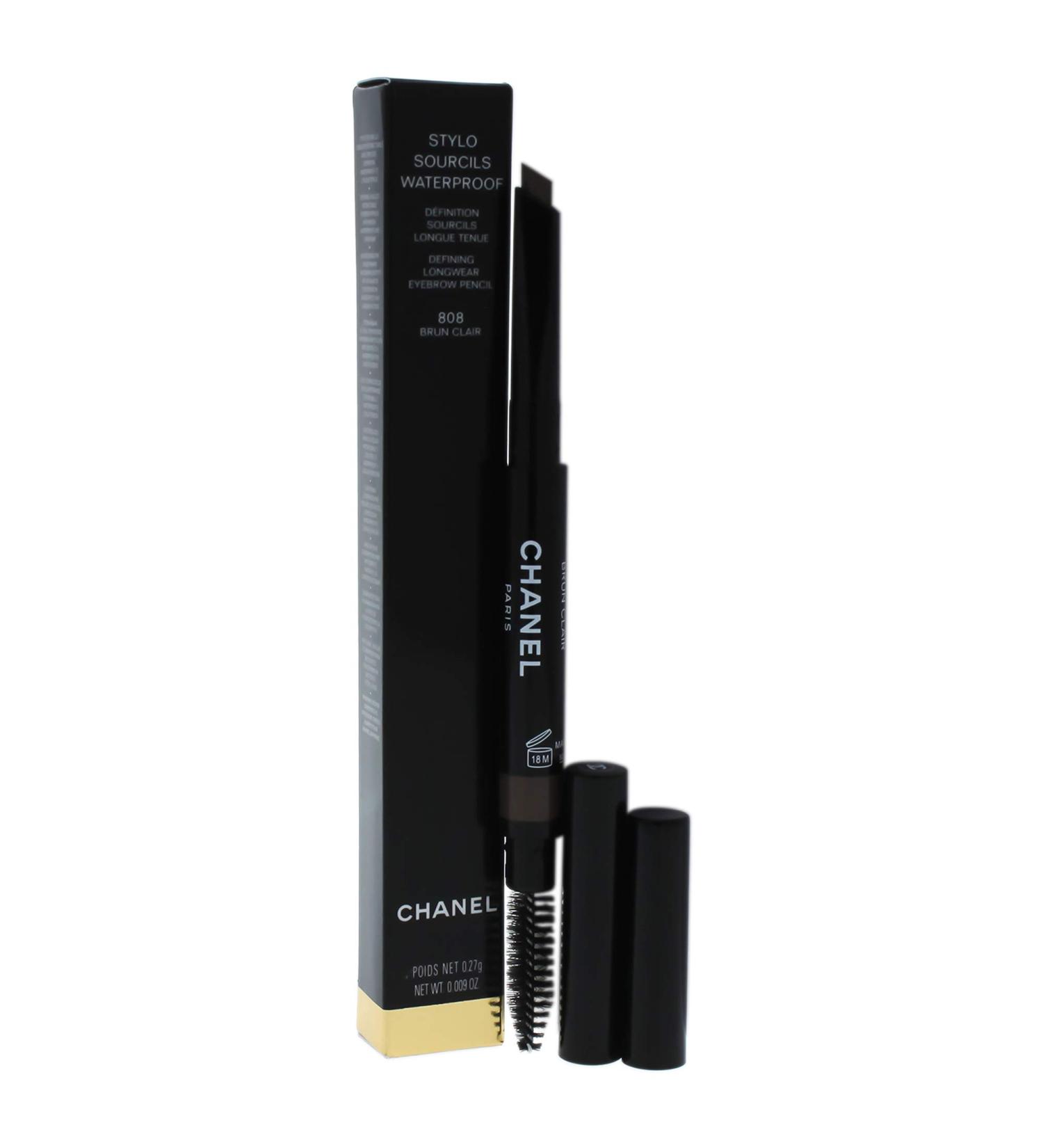Chanel Stylo Sourcils Waterproof Eyebrow Pencil  808 Brun Clair  0.09 Ounce