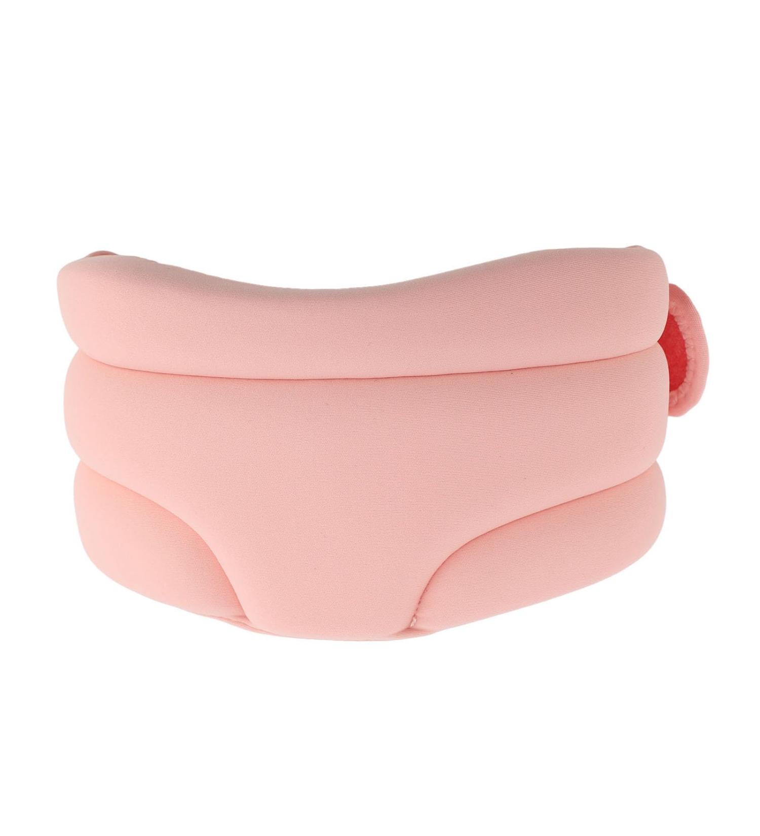 Adjustable Cervical Collar Soft Neck Brace with Breathable Fabric Ergonomic Design Lightweight Portable for Traveling Men Women Relieves Neck Discomfort (Pink) - Buy Online on GoSupps.com