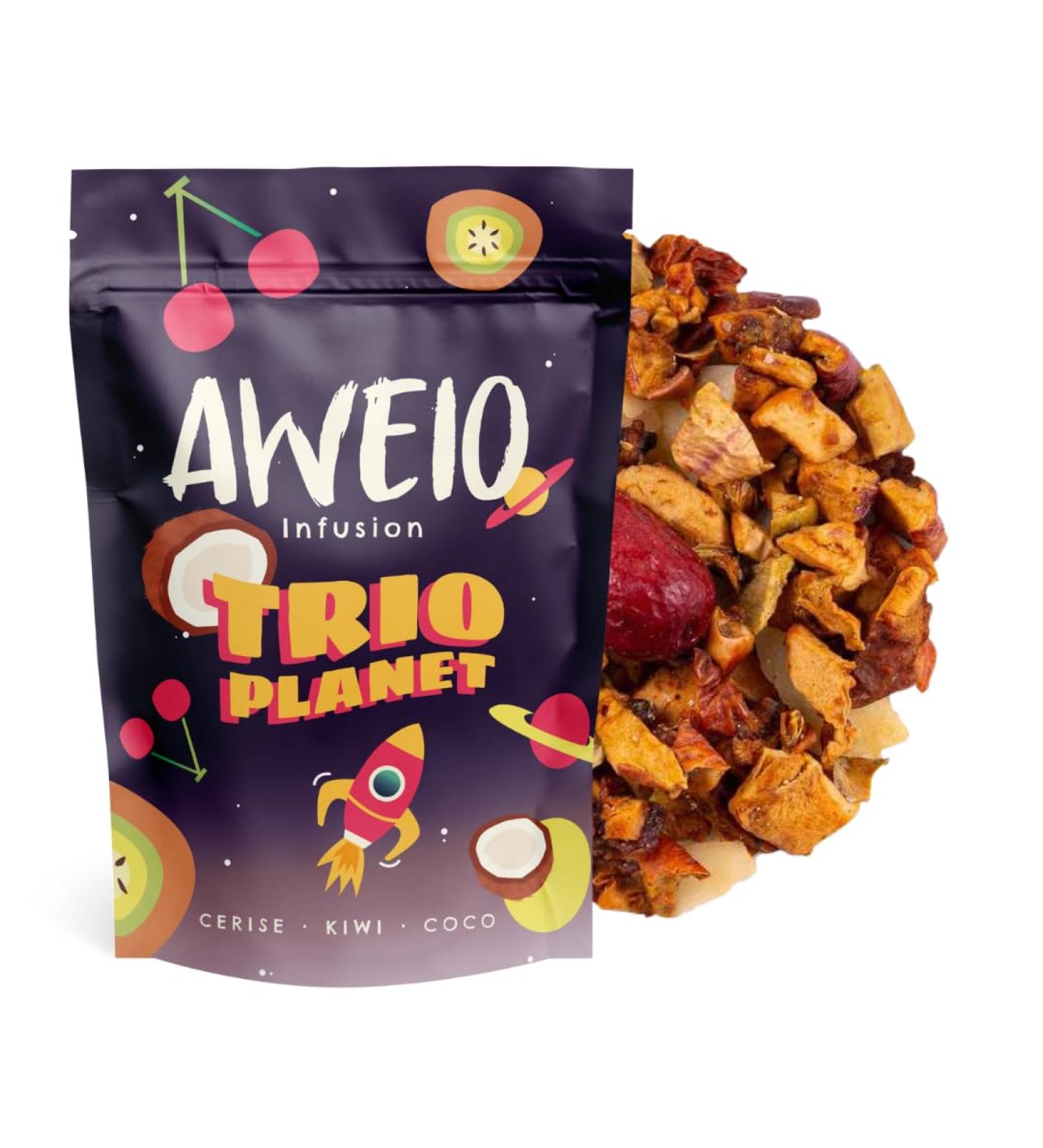 AWEIO AWEIO Fruity Infusion Cherry Kiwi Coconut | Hot or Iced | No Added Sugar | Trio Planet