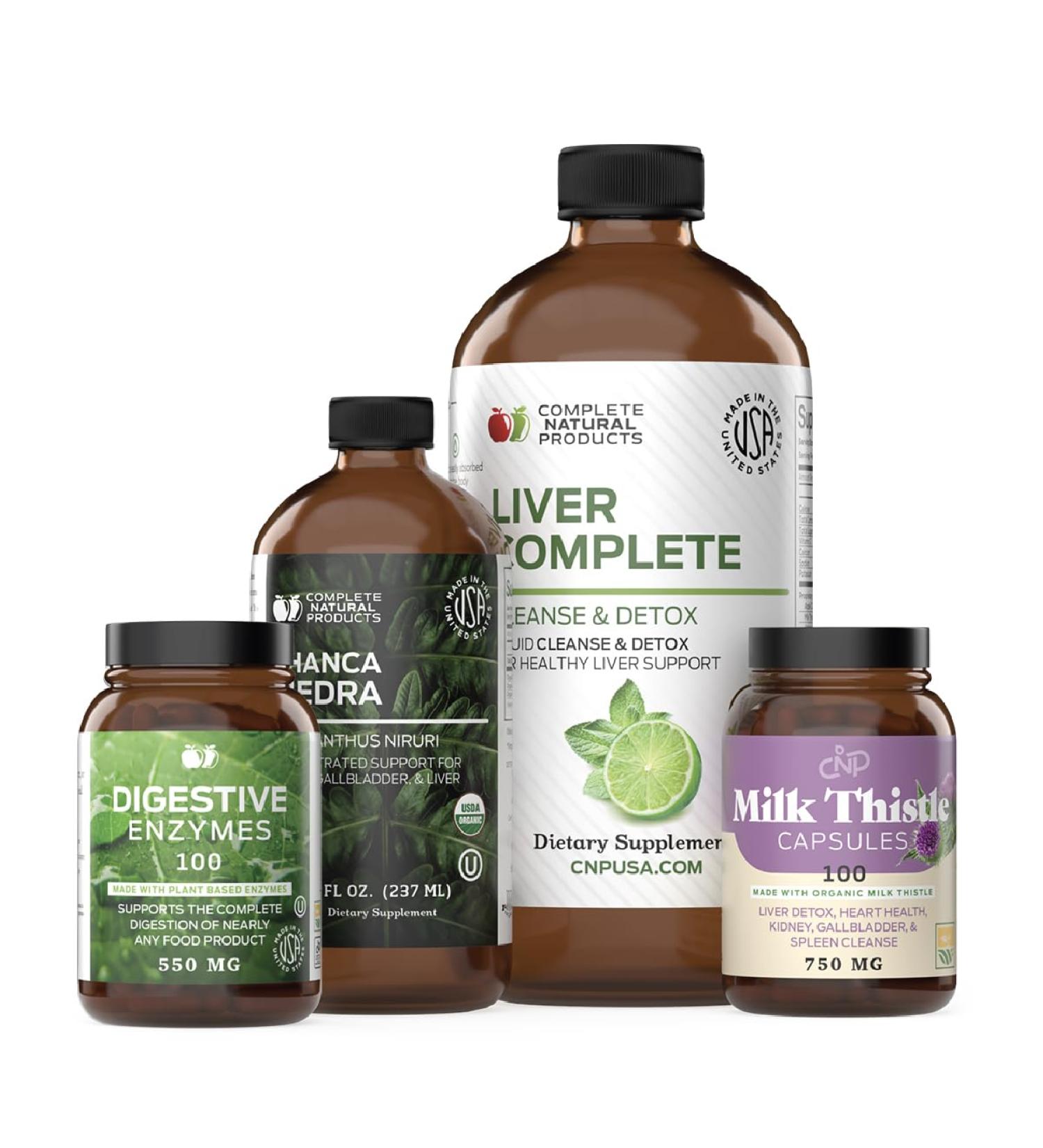 Liver Complete Bundle - Full Liver Cleanse & Detox Support - Buy Online on GoSupps.com