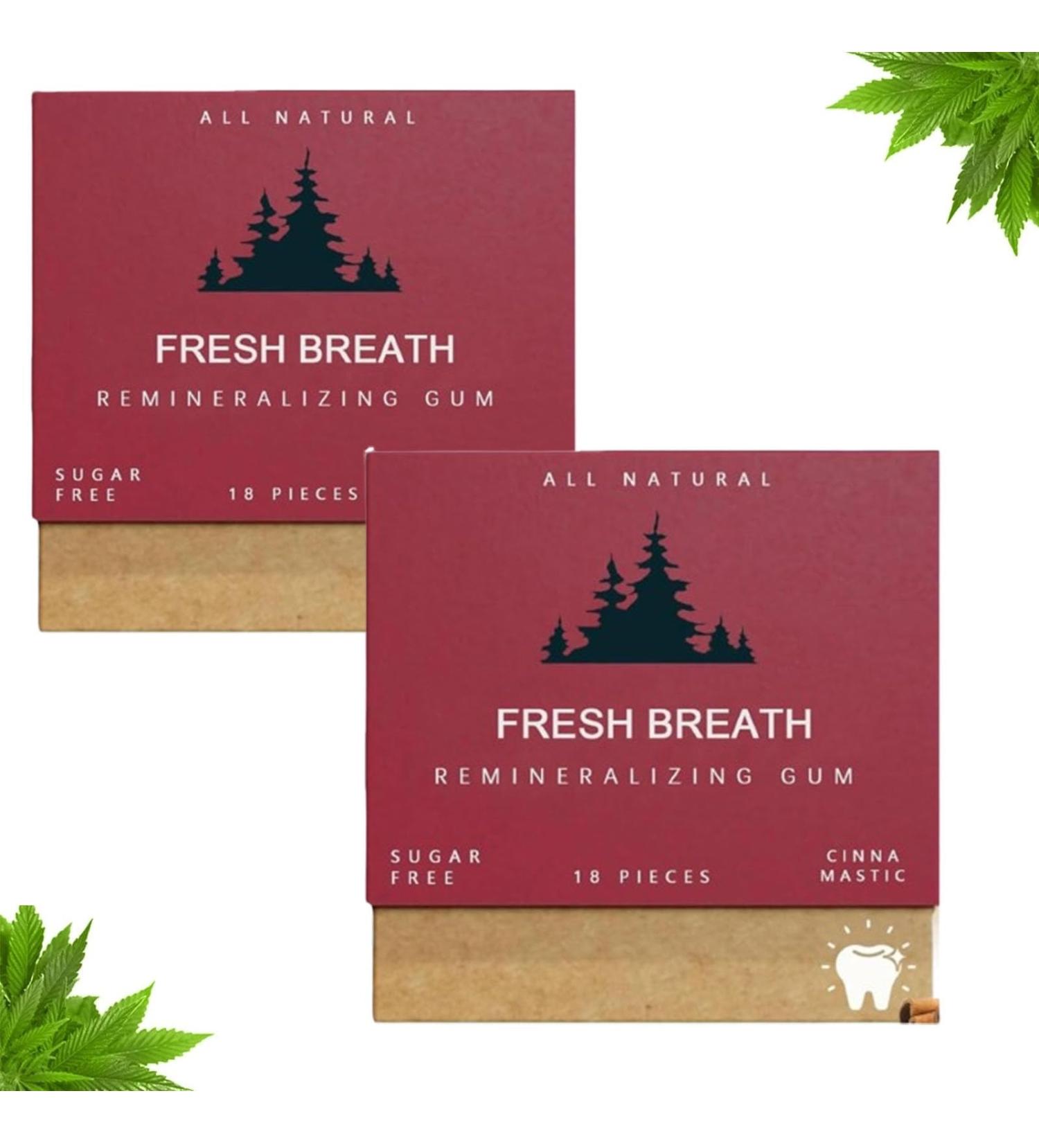 Larineco Remineralizing Gum Larineco Remineralizing Gum Chewing Gum Organic Mastic Mint Chewing Gum Supports Oral Health Sugar-Free Long Lasting Chewing Gum (2 Boxes-C) - Buy Online on GoSupps.com