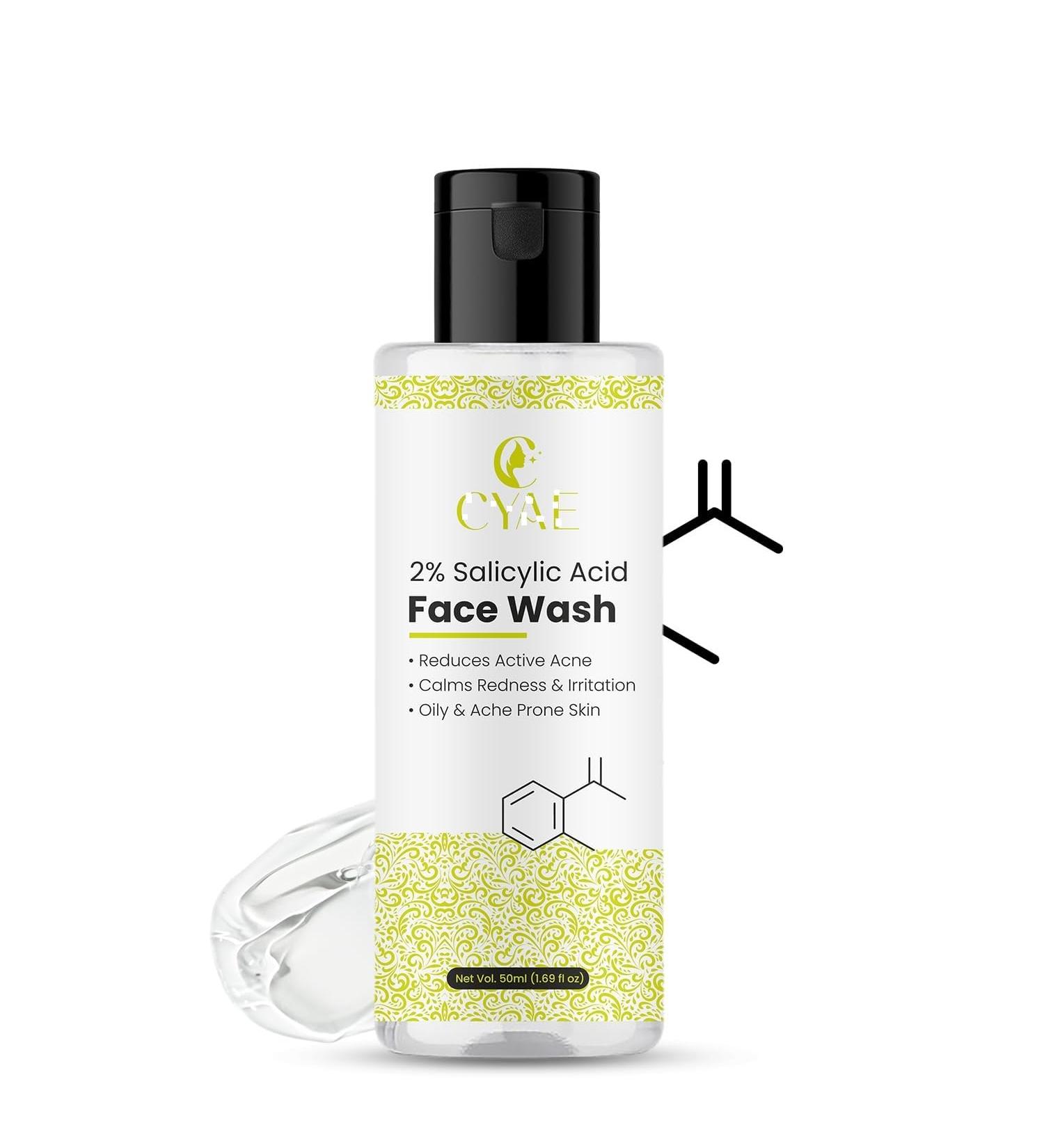 2% Salicylic Acid Face Wash for Oily and Acne-Prone Skin 50ml (1) - Buy Online on GoSupps.com