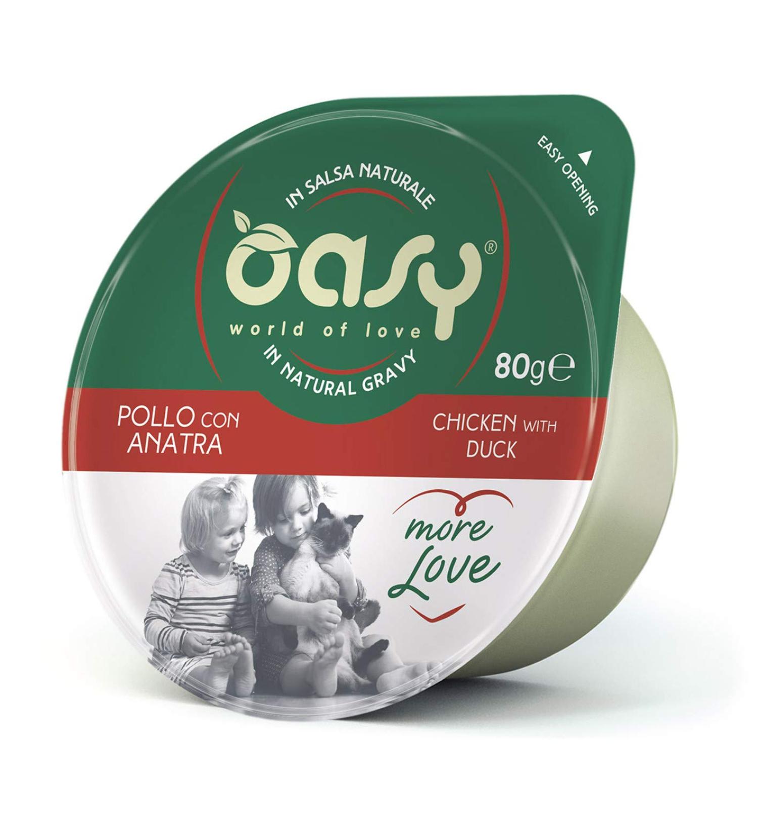 OASY Oasy More Love Chicken with Duck Natural Sauce Gr 70