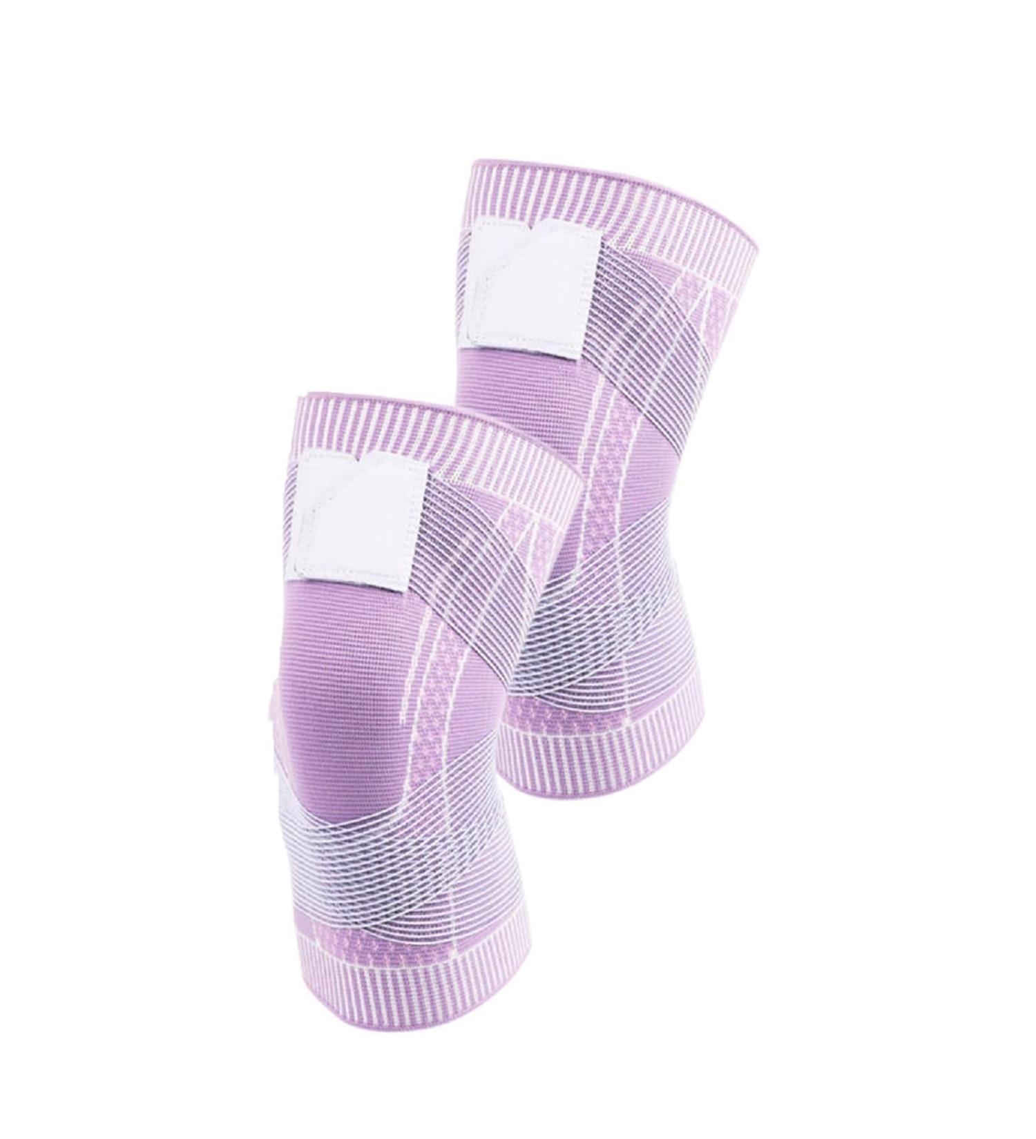 Beyonddraw Knee Compression Sleeve - Best Knee Brace for Men & Women | Sports & Outdoor Activities | 2 Pink Large - International Shipping Available - Buy Online on GoSupps.com