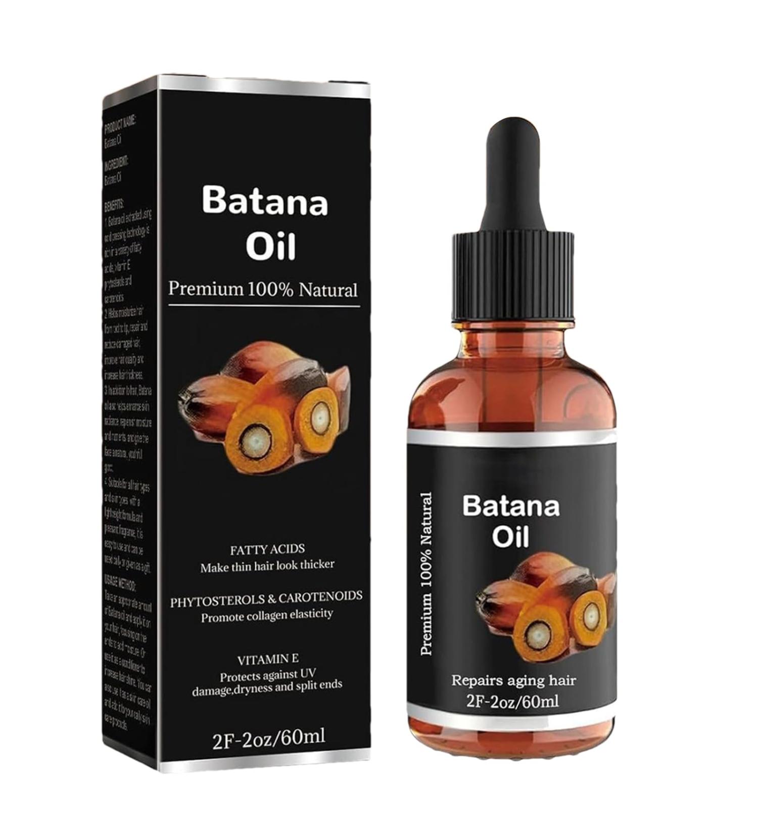 Batana Oil for Hair Growth 100 Natural Organic Batana Oil for Healthy Hair Anti Thinning Oils for Hair Moisturizing - Buy Online on GoSupps.com
