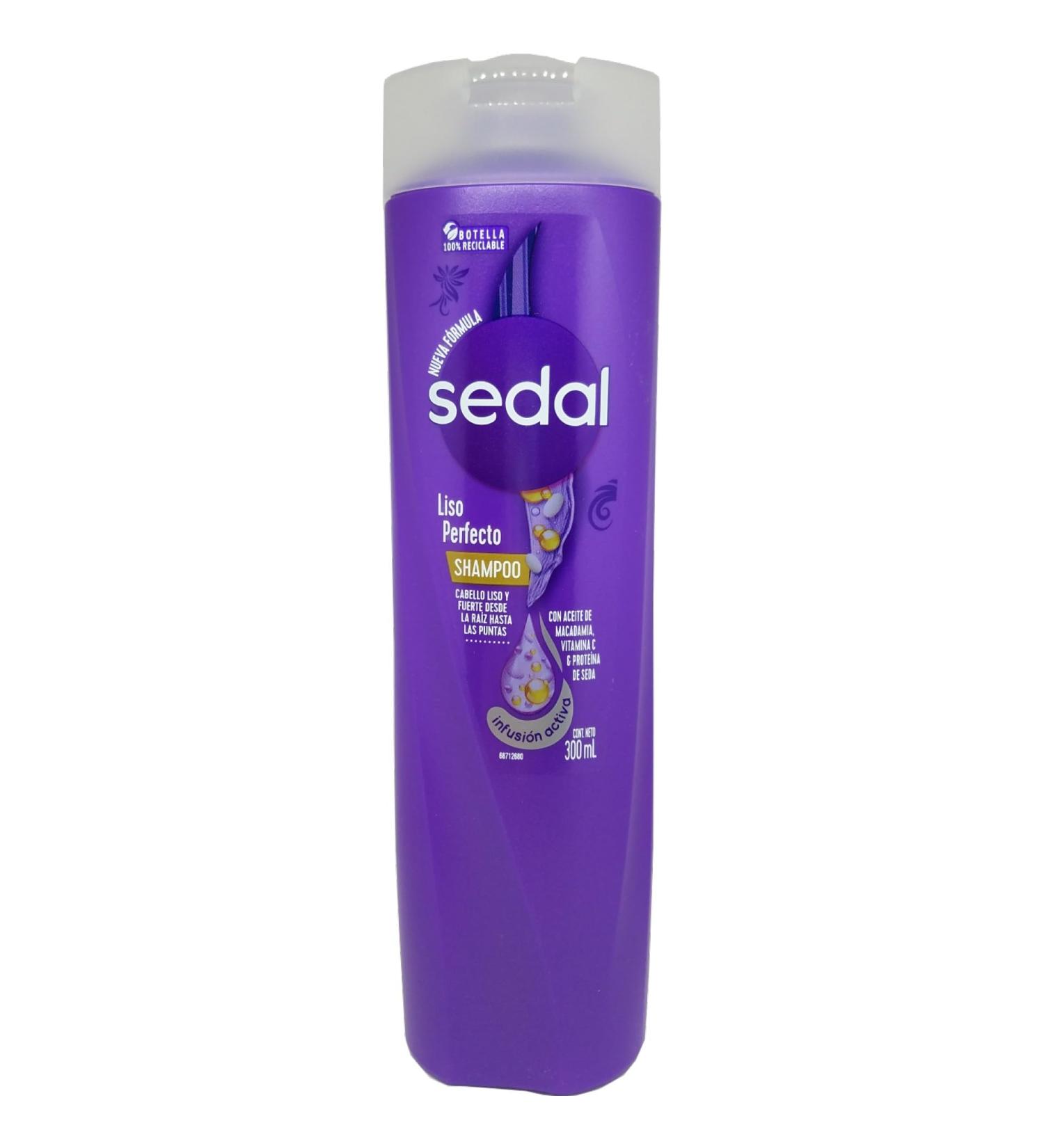 Sedal Liso Perfecto Shampoo 340 ml SEALED - Smooth & Shiny Hair International Shipping Available - Buy Online on GoSupps.com