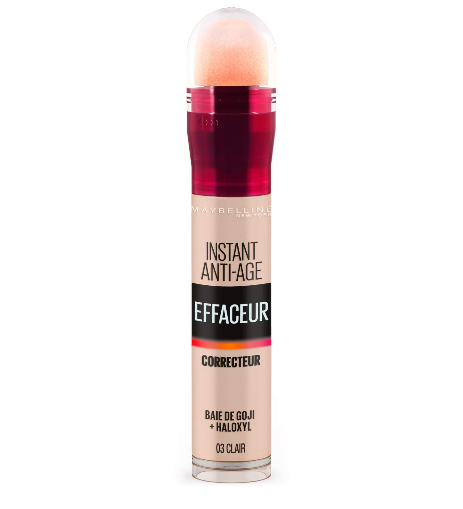 Maybelline New York Instant Anti-Aging Concealer Fluid Clear Tint (03) - 6.8 ml | International Shipping Available - Buy Online on GoSupps.com