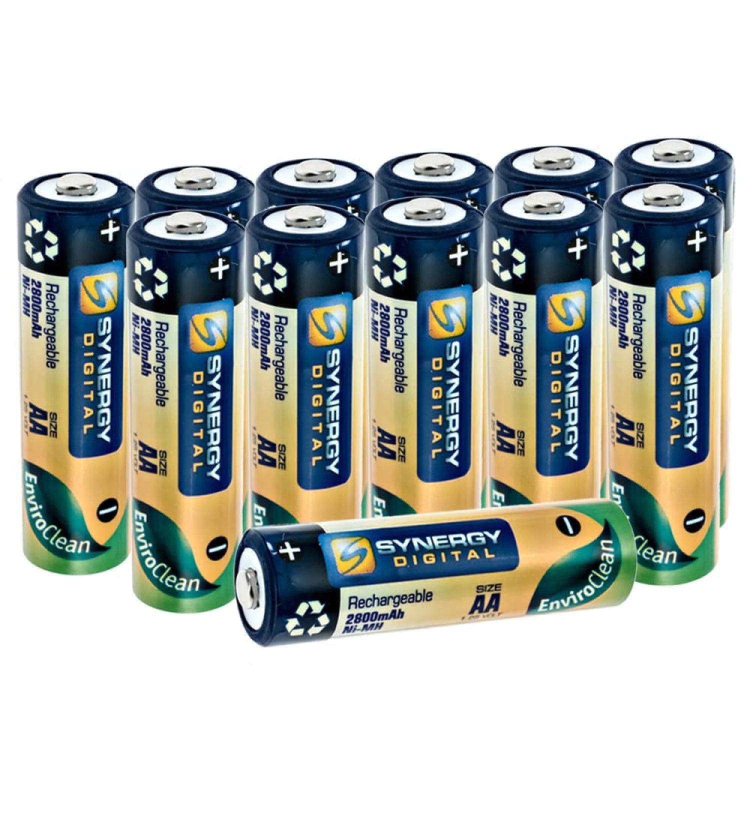 Buy Synergy Digital Baby Monitor Batteries - Compatible with Philips Avent Dect SCD520/00 | 12 AA Rechargeable Ni-MH 2800mAh - International Shipping Available - Buy Online on GoSupps.com