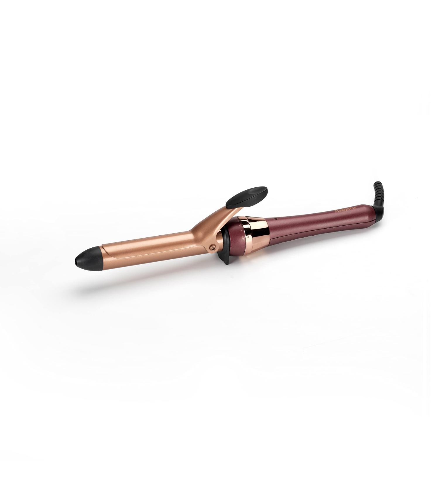 BaByliss Berry Crush Tong Curling Tong 25mm - Quartz-ceramic Barrel for Bouncy Lasting Curls - Bronze - Buy Online on GoSupps.com