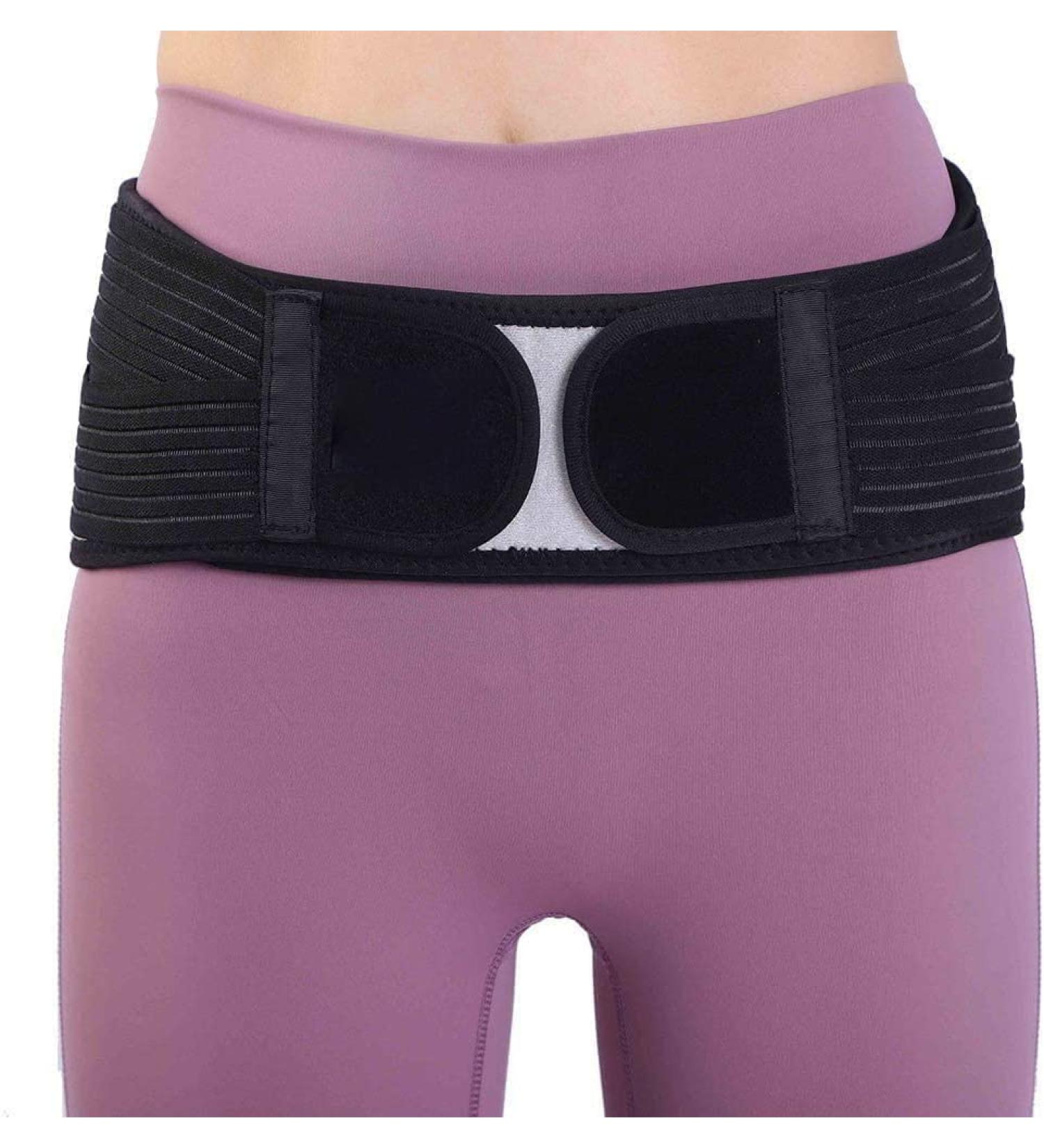 Si Belt for Women and Men | Trochanter Sacroiliac Support Belt | Alleviate Sciatic, Pelvic, Lower Back, and Leg Pain | Stabilize SI Joint | Anti-Slip, Pilling-Resistant | Regular Size (30-45 Hip) - Buy Online on GoSupps.com